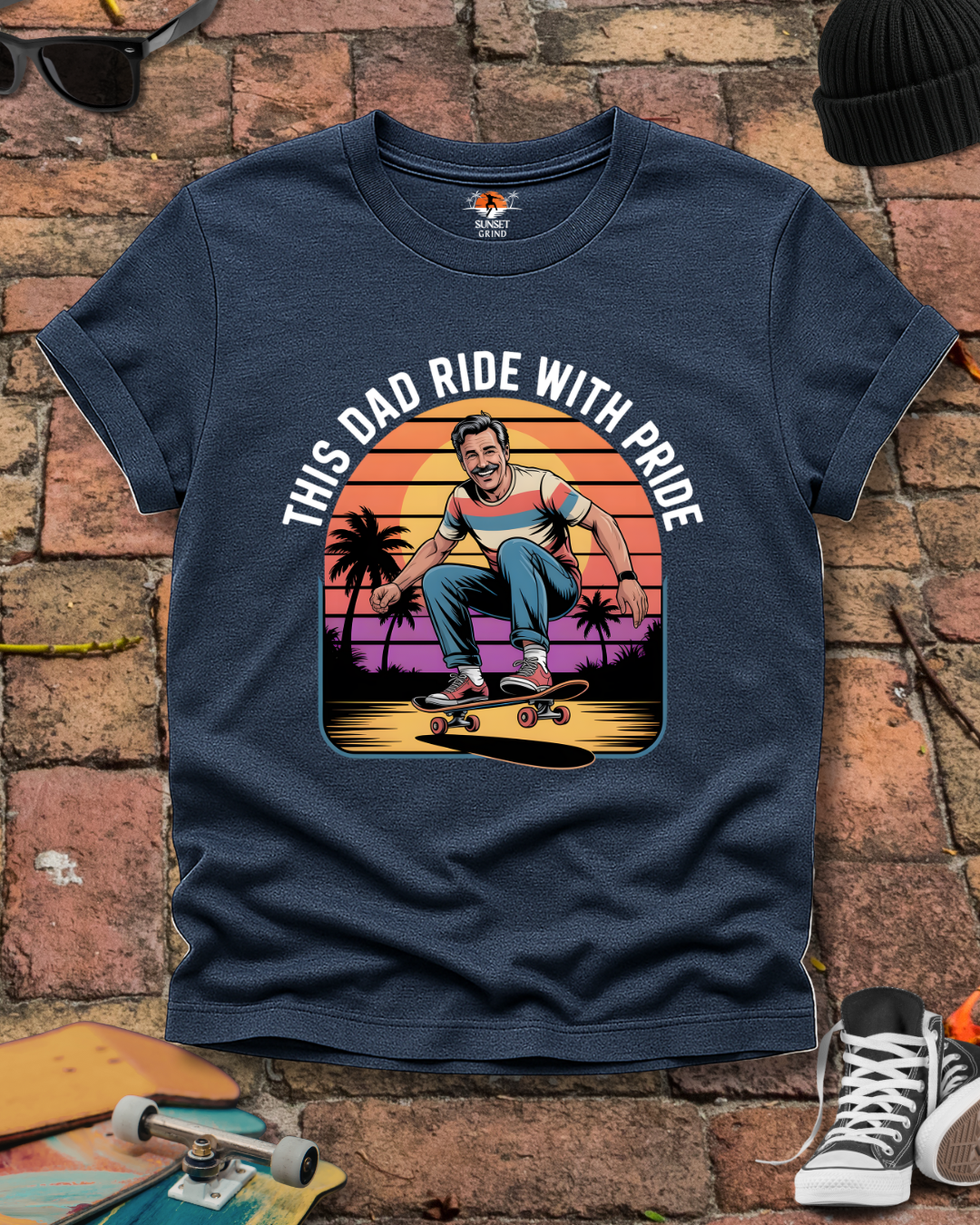 THIS DAD RIDE WITH PRIDE T-Shirt