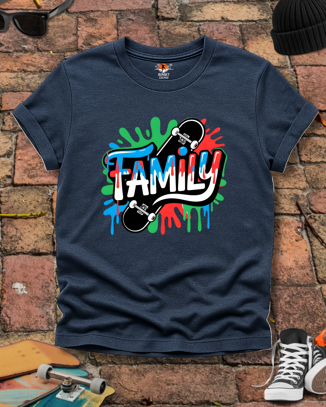 Skater Family 2 T-Shirt