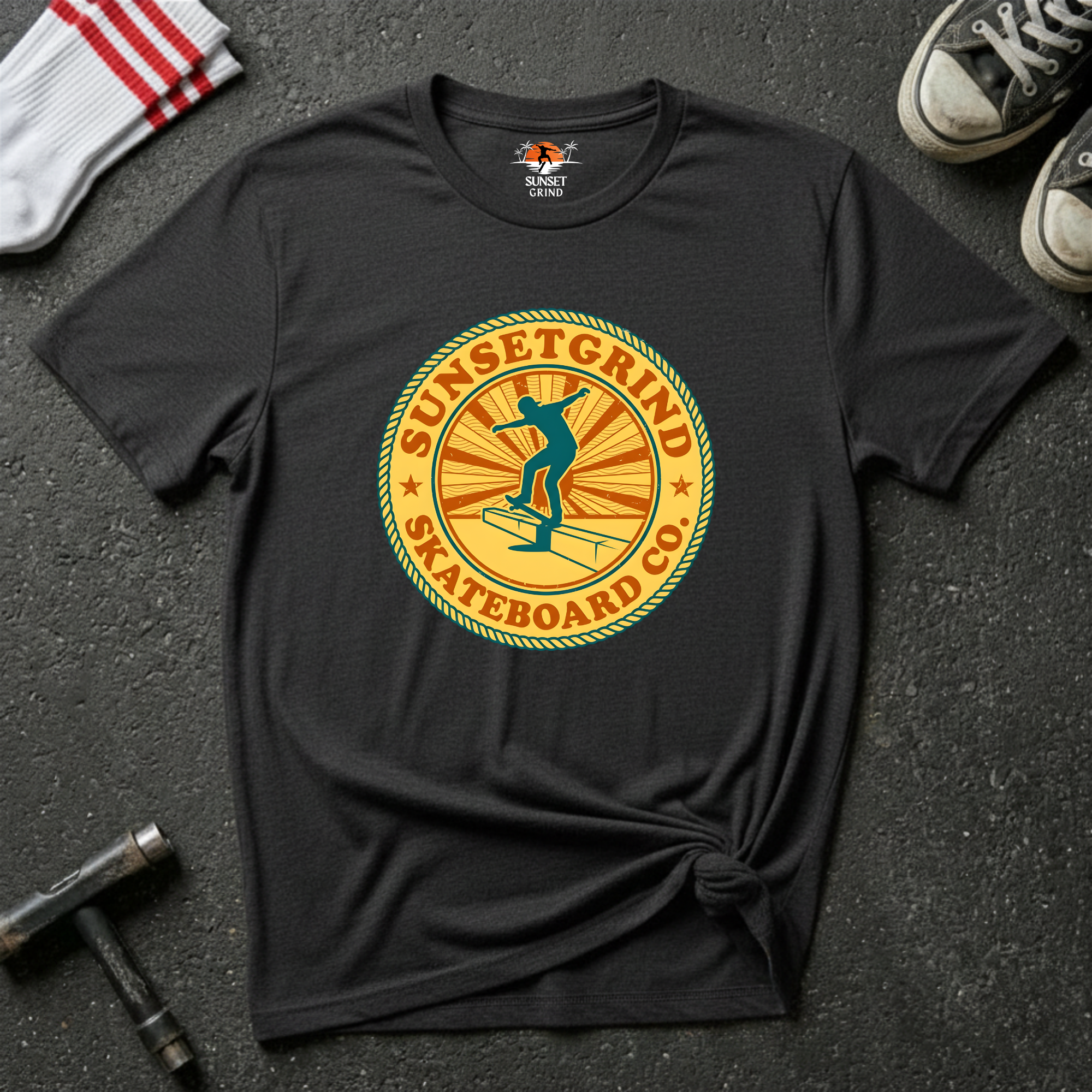 SUNSETGRIND BADGE T-Shirt