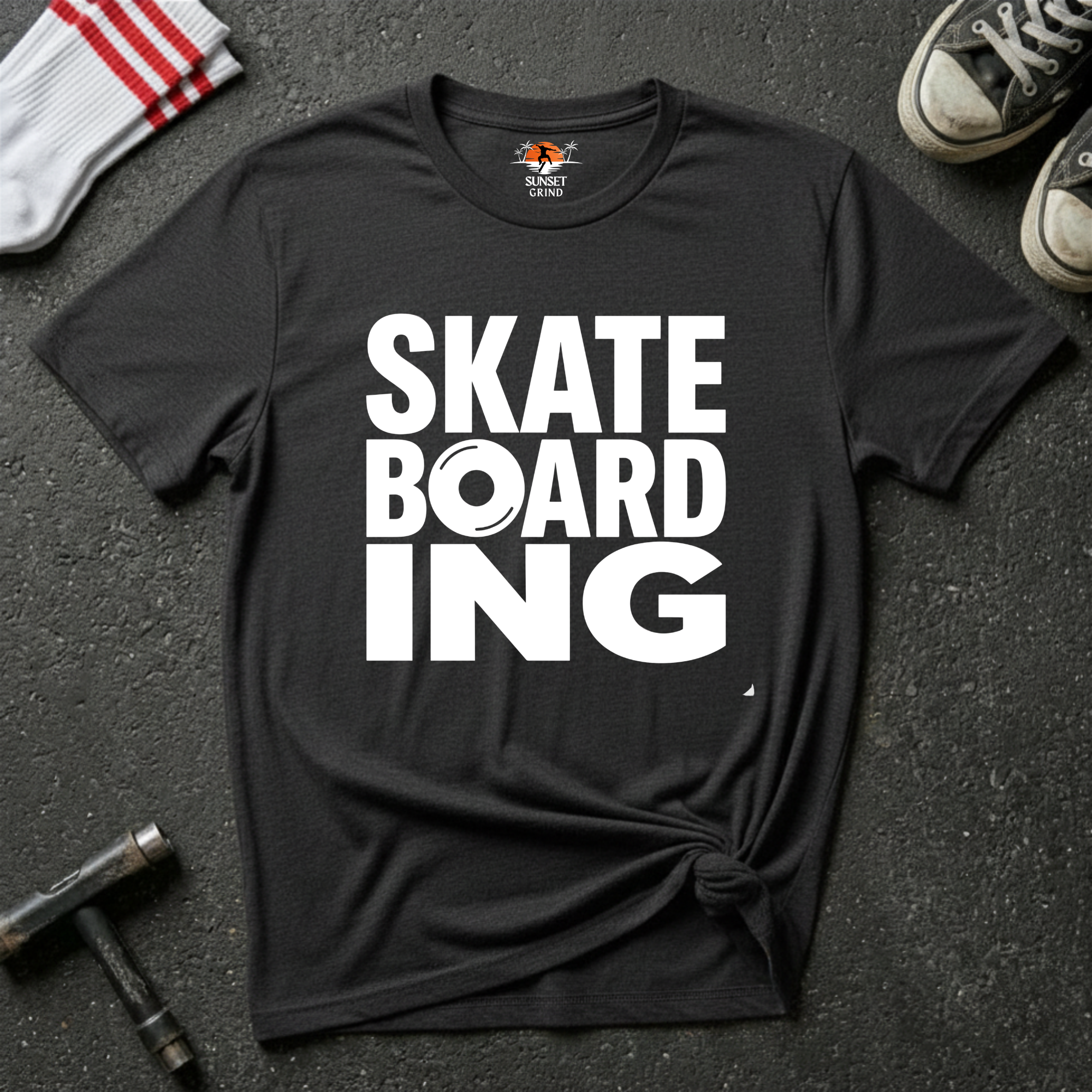 SKATE BOARD ING T-Shirt