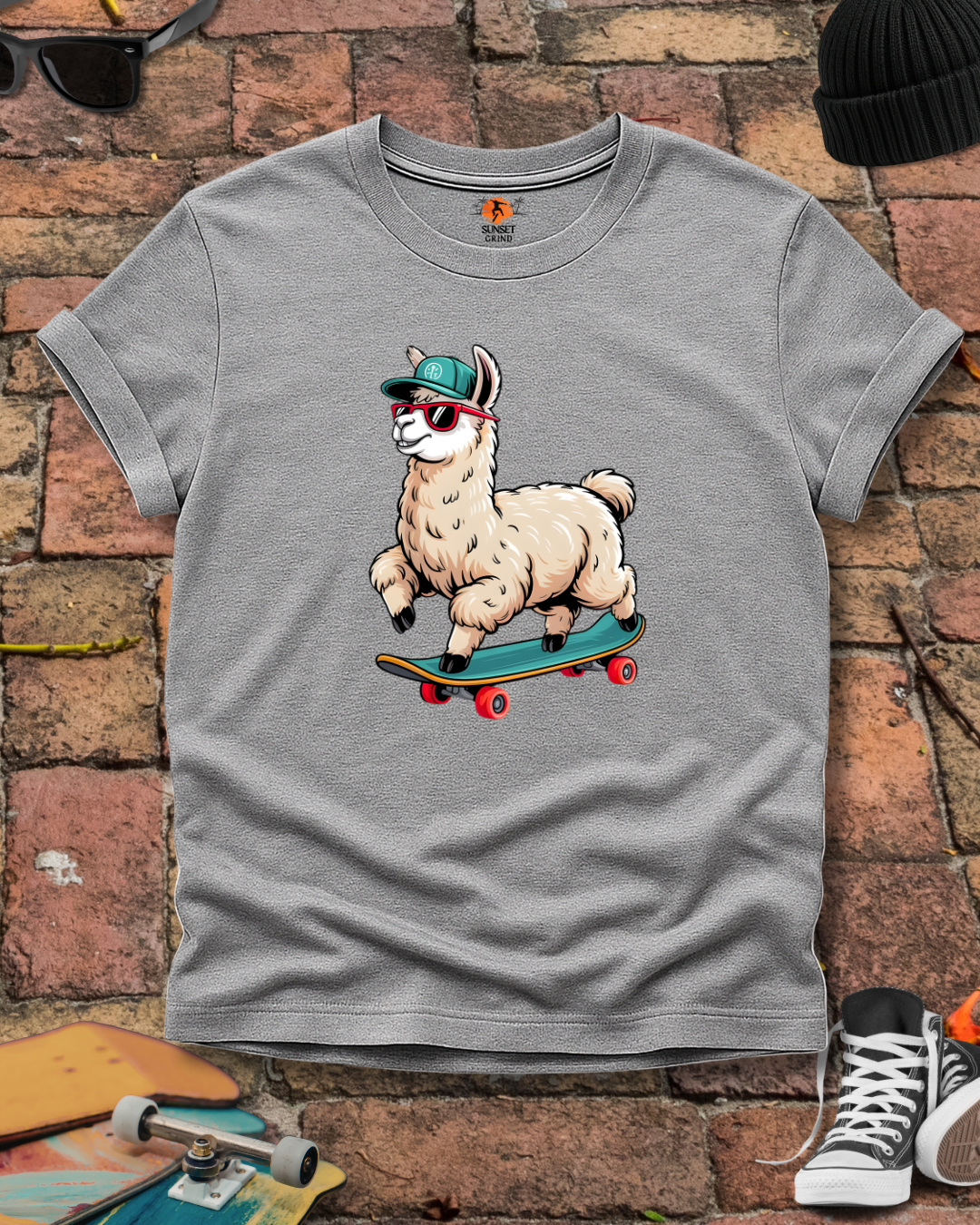 STOKED LLAMA T-Shirt