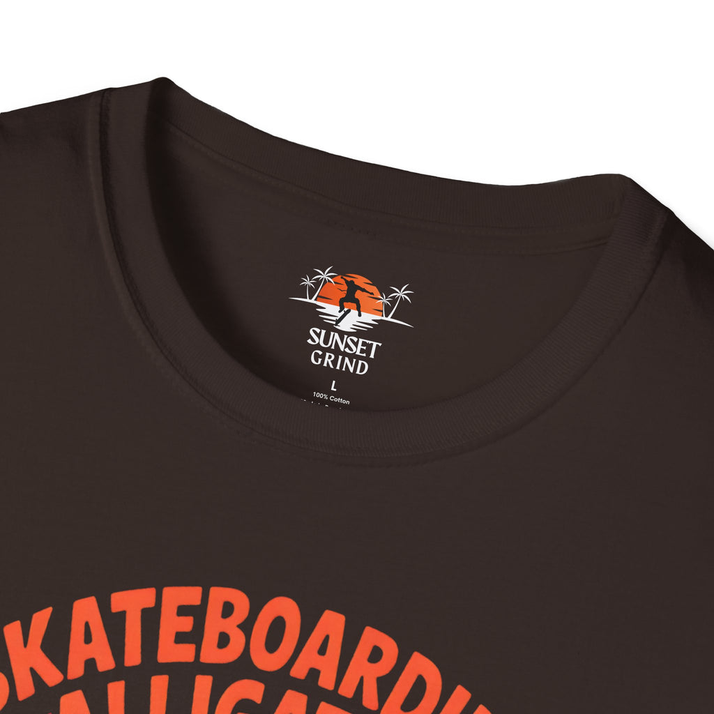 SKATEBOARDING ALLIGATOR T-Shirt
