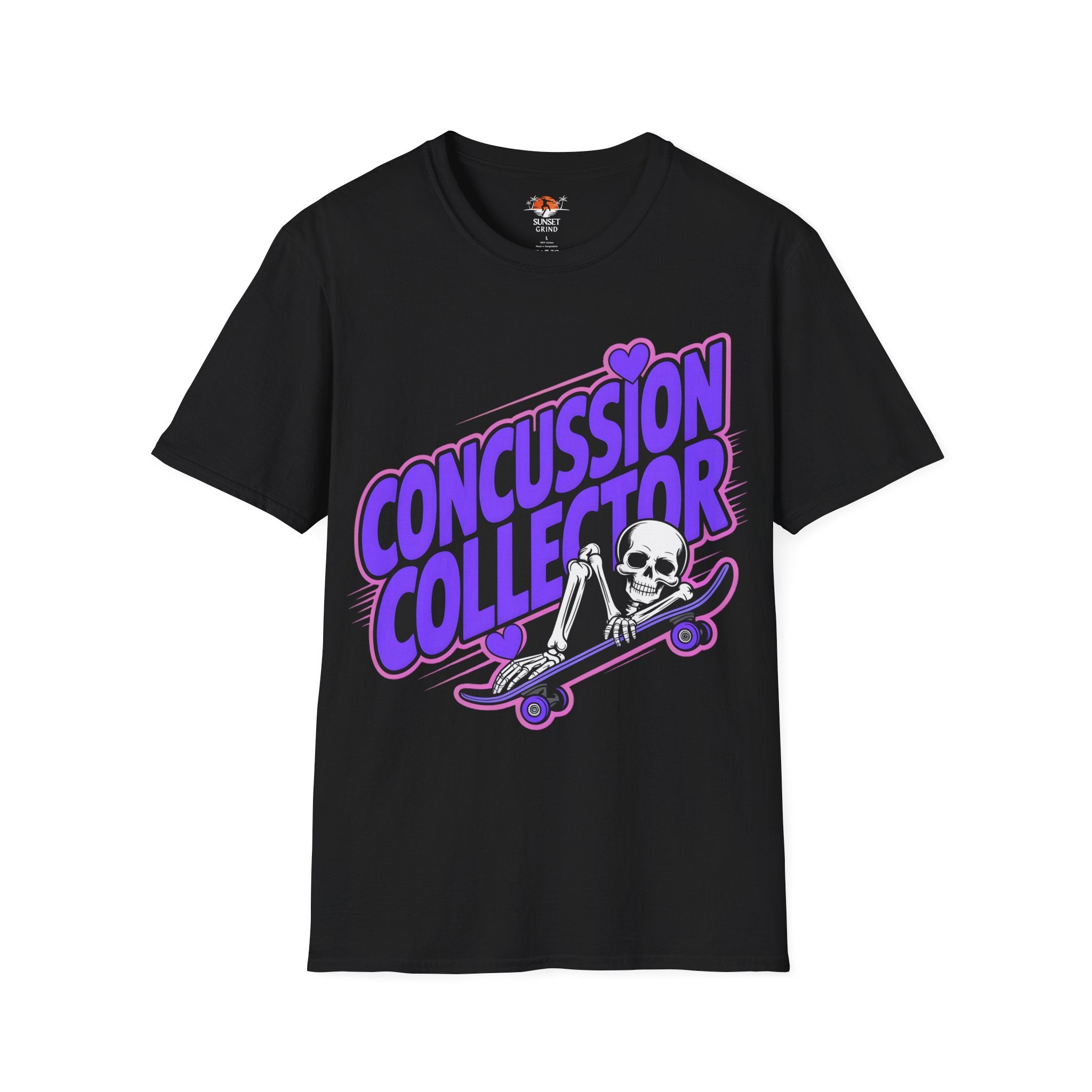 CONCUSSION COLLECTOR PURPLE T-Shirt