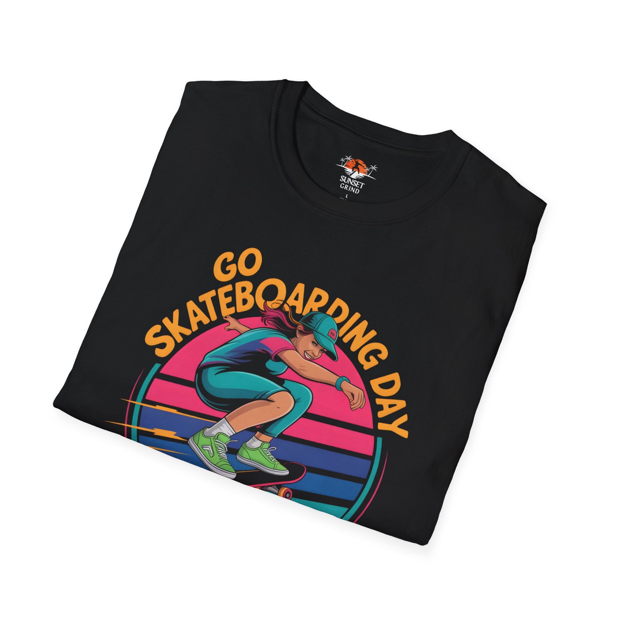GO SKATEBOARDING DAY 3 T-Shirt