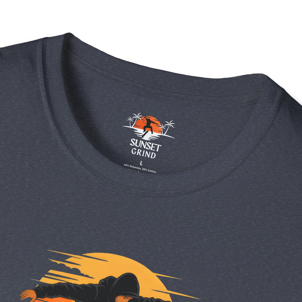 SKATEBOARDING IN SUNSET 2 T-Shirt