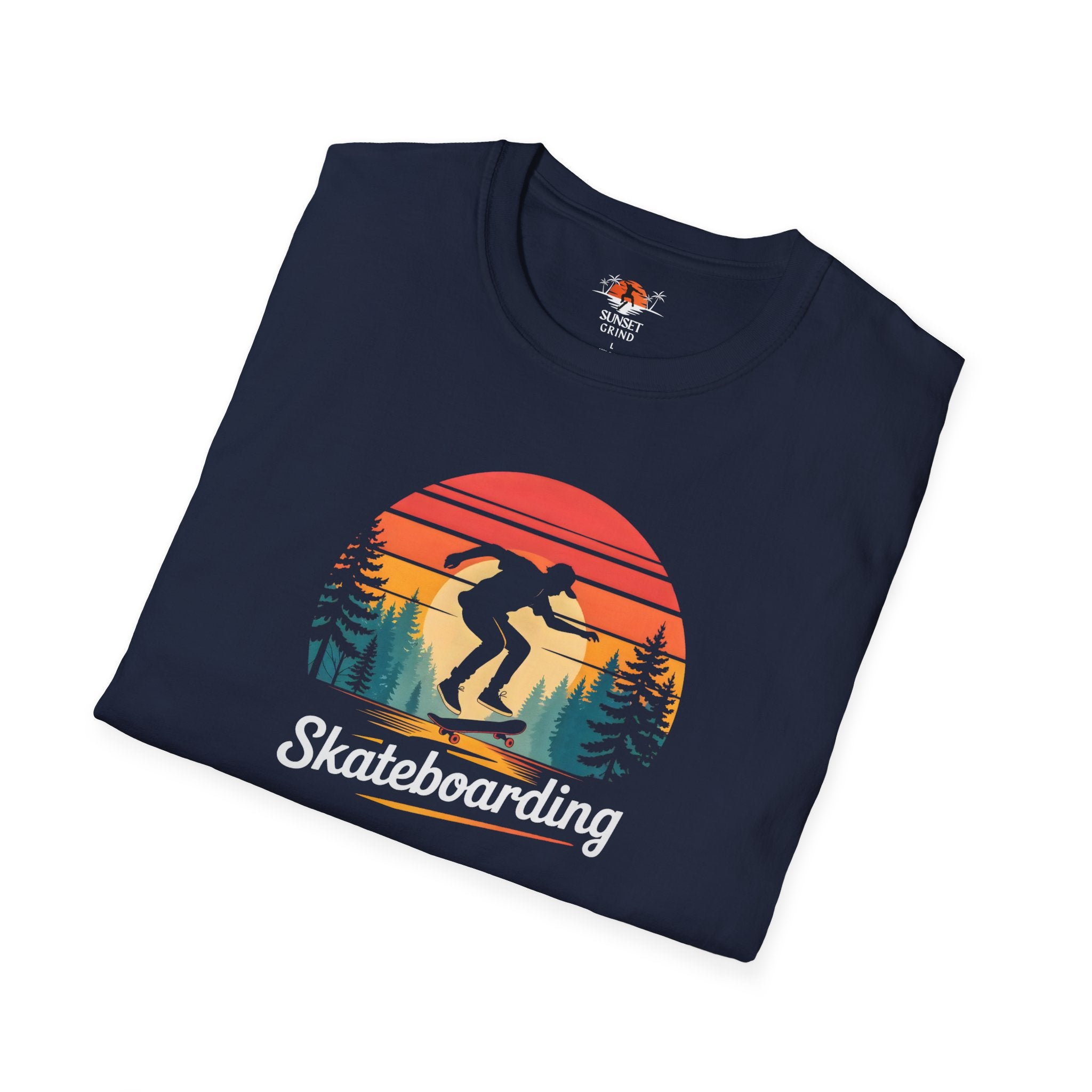 SKATEBOARDING IN SUNSET T-Shirt