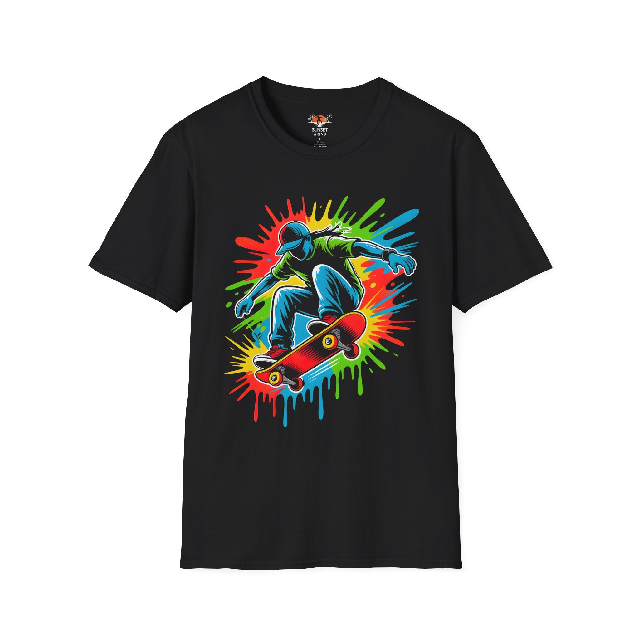 NEON SKATEBOARDER T-Shirt