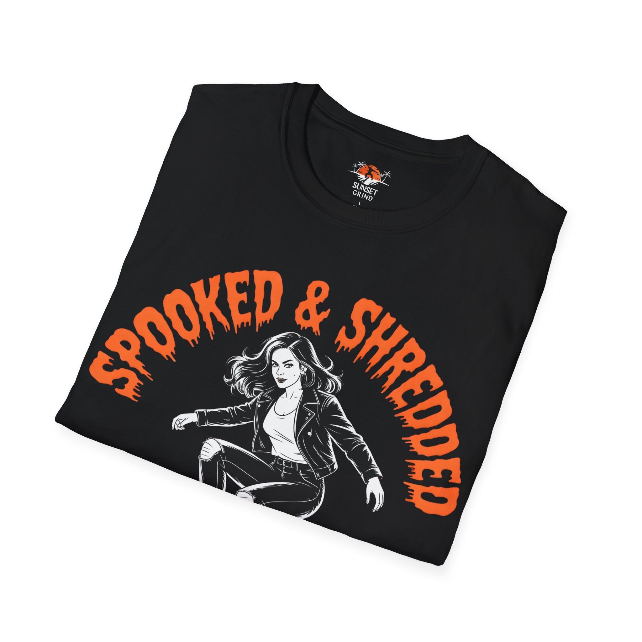 SPOOKED & SHREDDED WOMAN T-Shirt