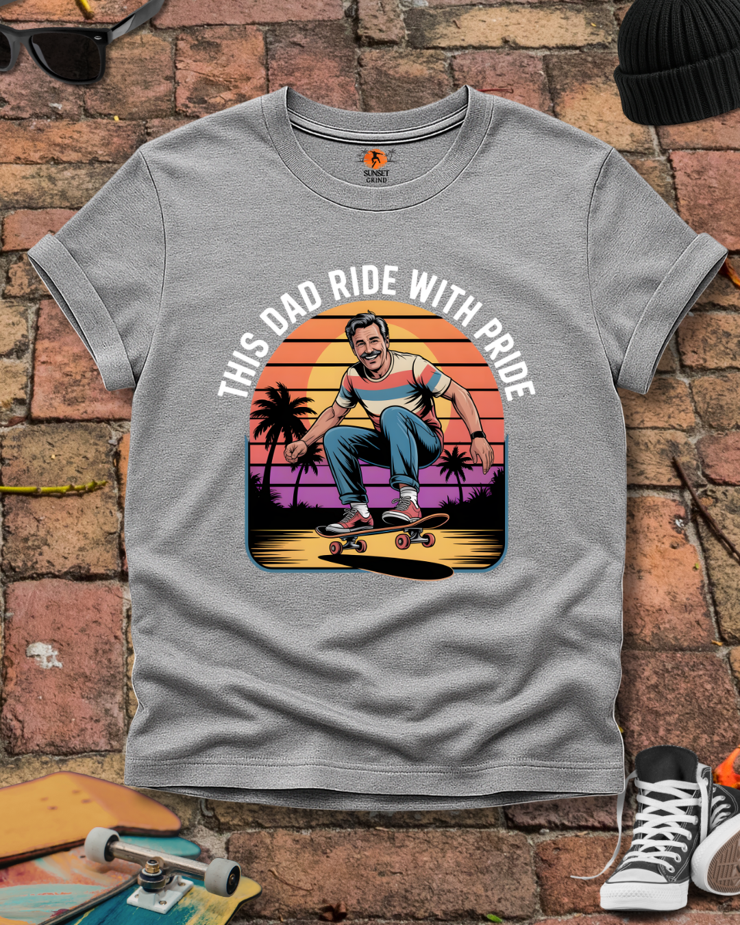 THIS DAD RIDE WITH PRIDE T-Shirt