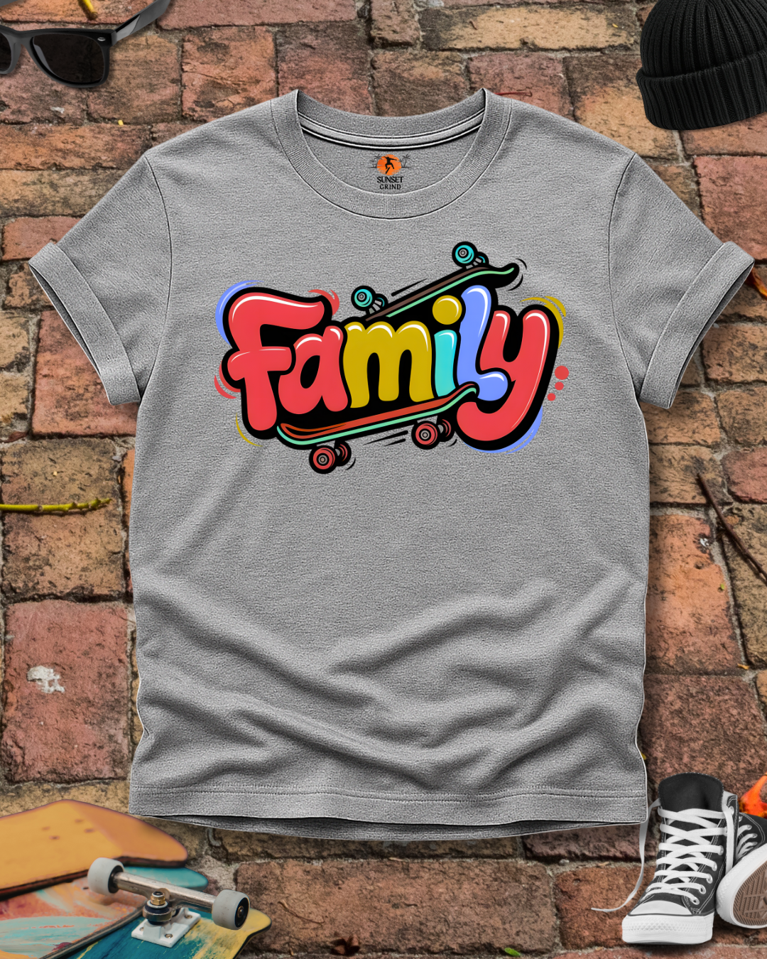 Skater Family T-Shirt