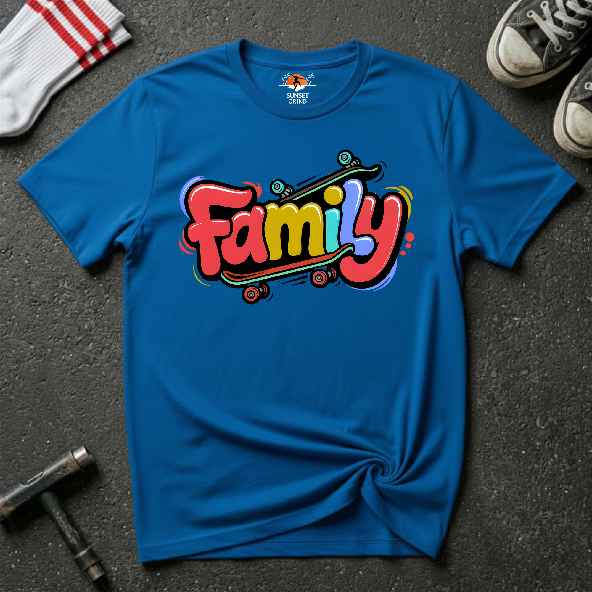 Skater Family T-Shirt