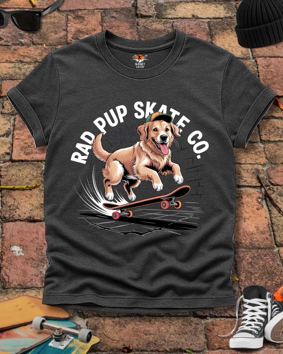 RAD PUP SKATE CO T-Shirt