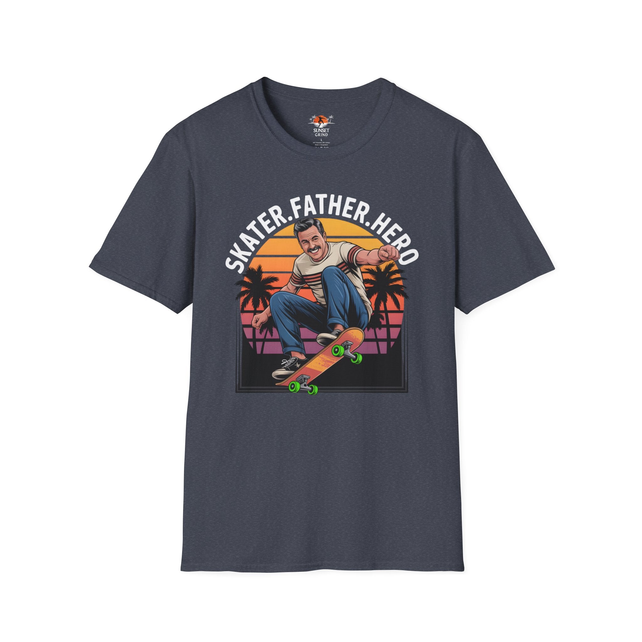 SKATER.FATHER.HERO T-Shirt