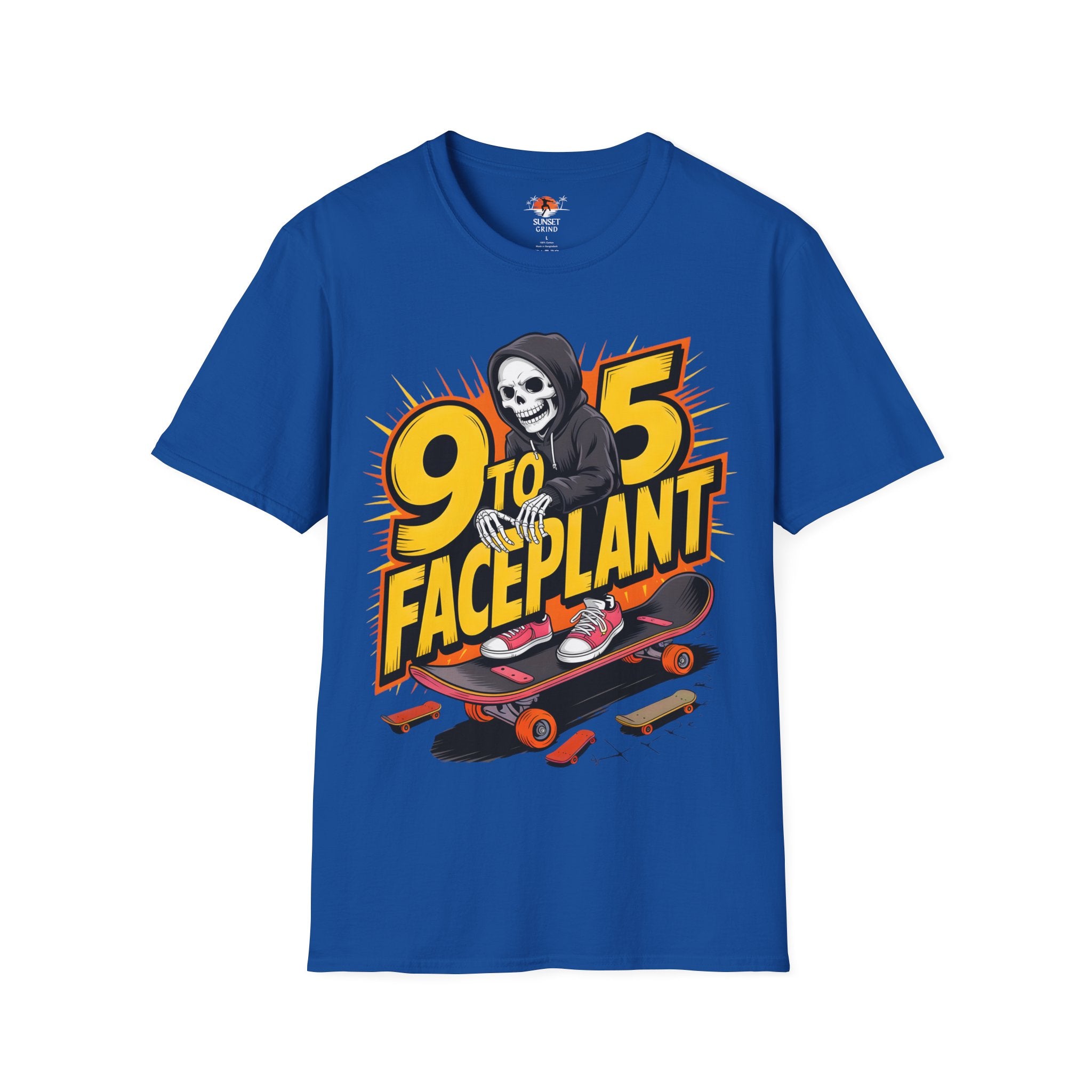 9 TO 5 FACEPLANT T-Shirt