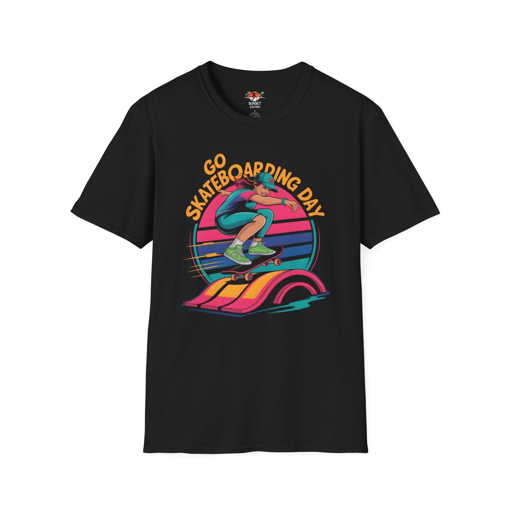 GO SKATEBOARDING DAY 3 T-Shirt