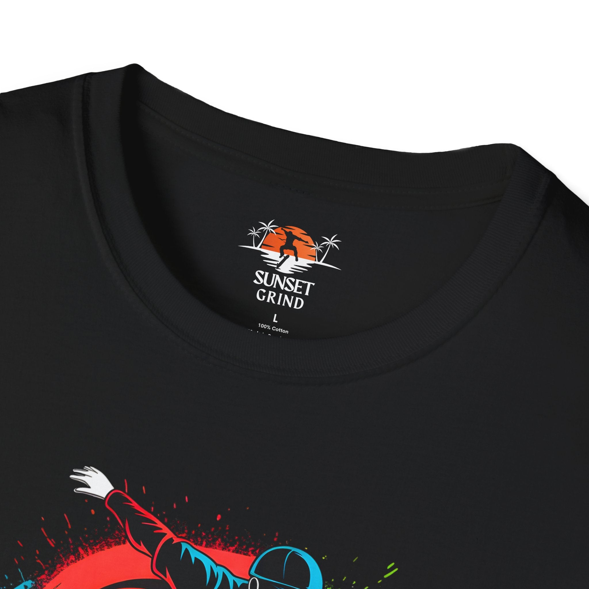 NEON SKATEBOARDER 2 T-Shirt