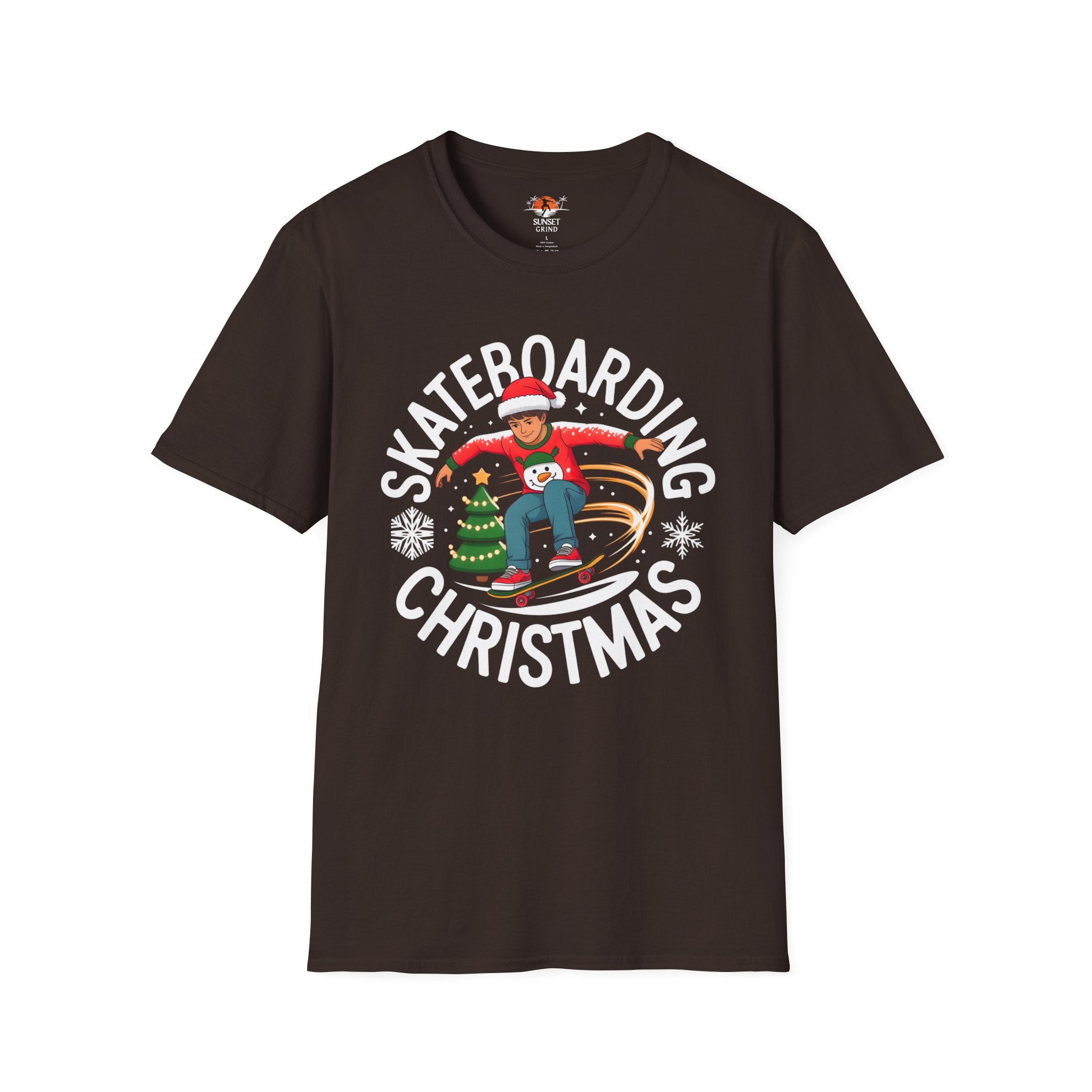 SKATEBOARDING CHRISTMAS T-Shirt