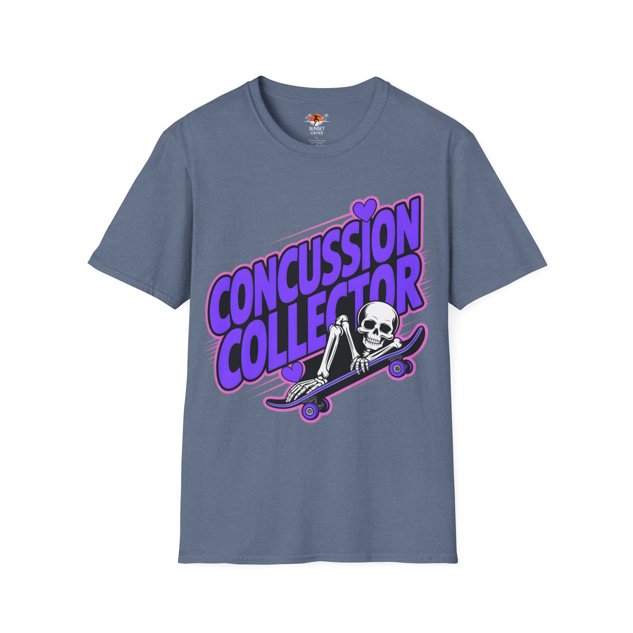 CONCUSSION COLLECTOR PURPLE T-Shirt
