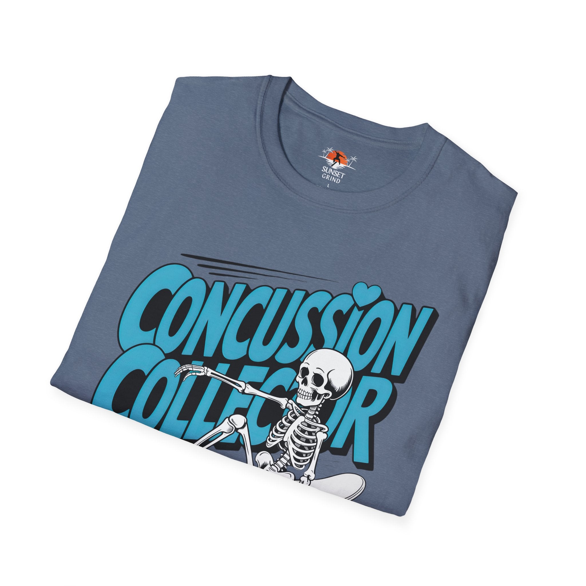 CONCUSSION COLLECTOR TURQUOISE T-Shirt