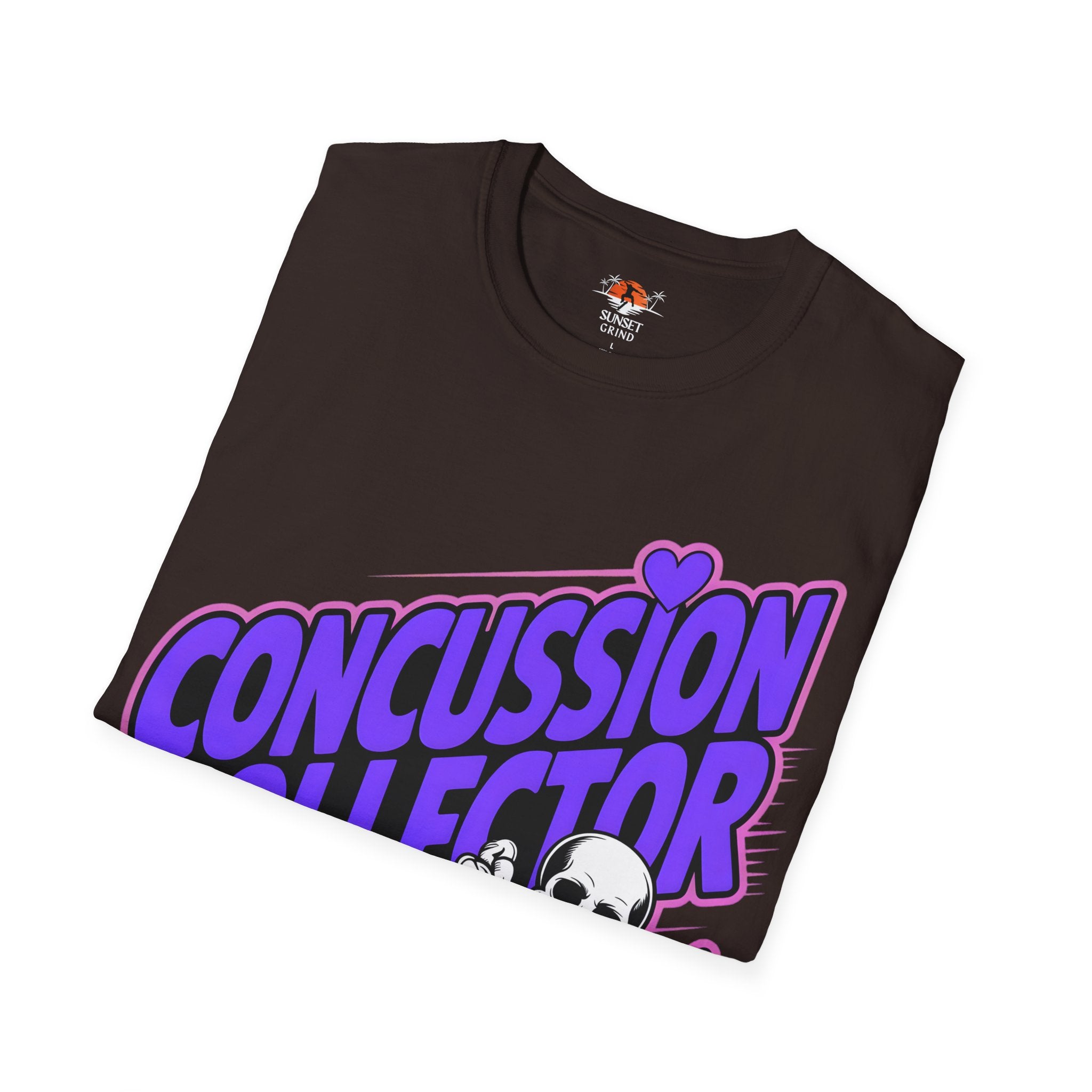 CONCUSSION COLLECTOR PURPLE T-Shirt