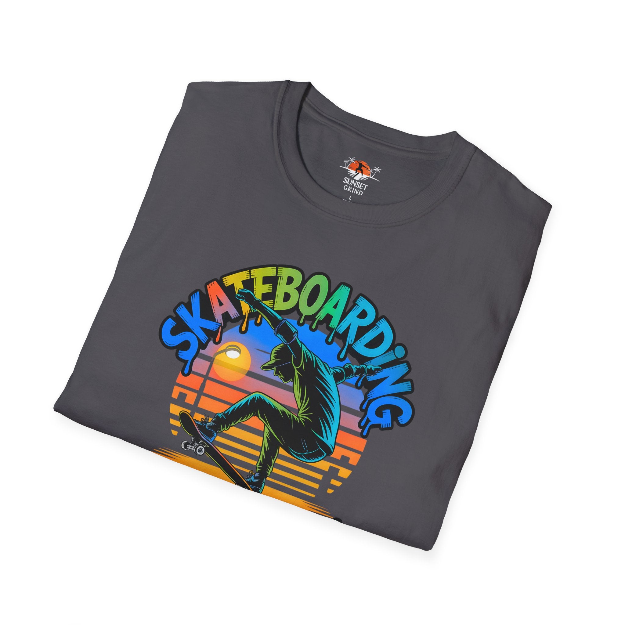 SKATEBOARDING SUNSET GRIND 2 T-Shirt