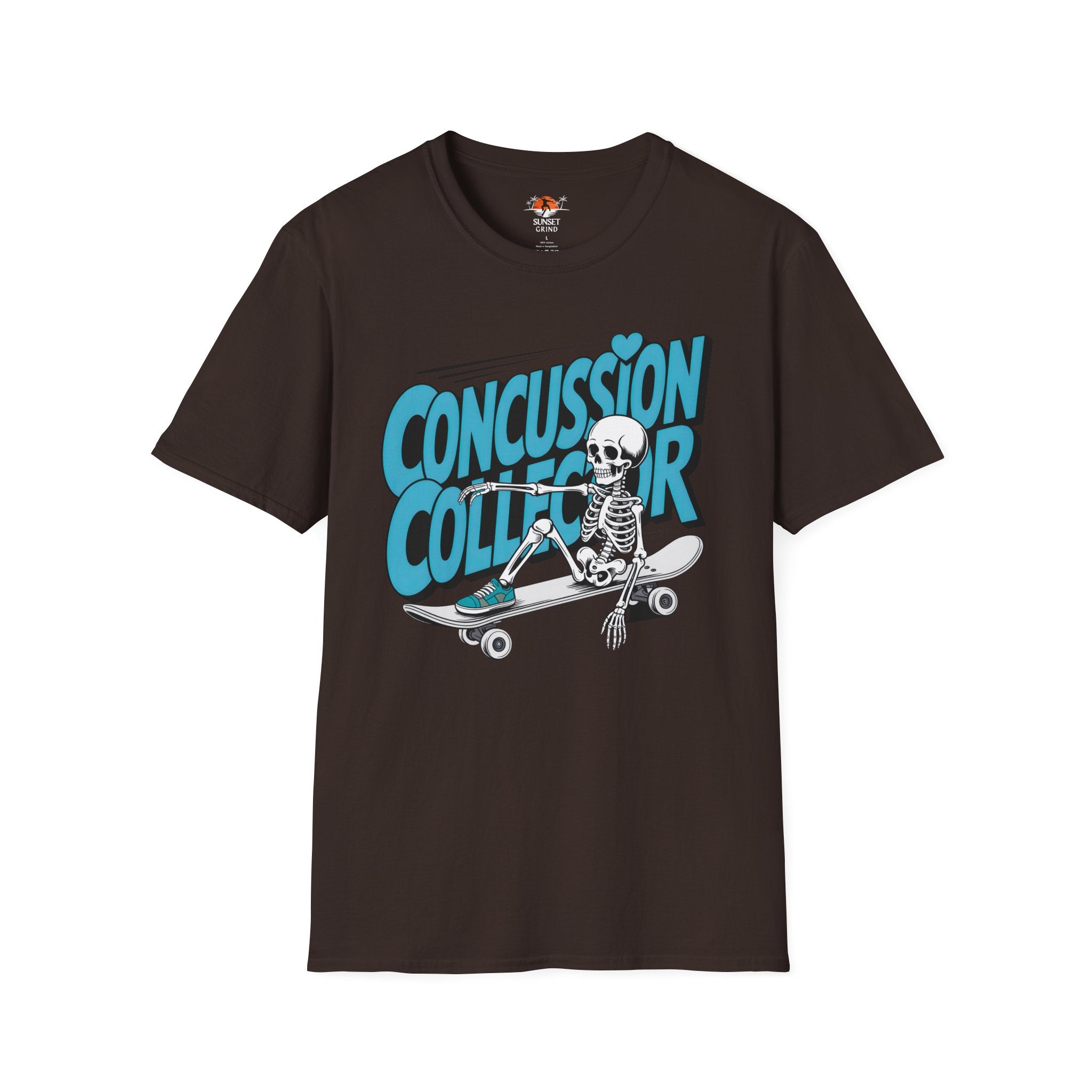 CONCUSSION COLLECTOR TURQUOISE T-Shirt