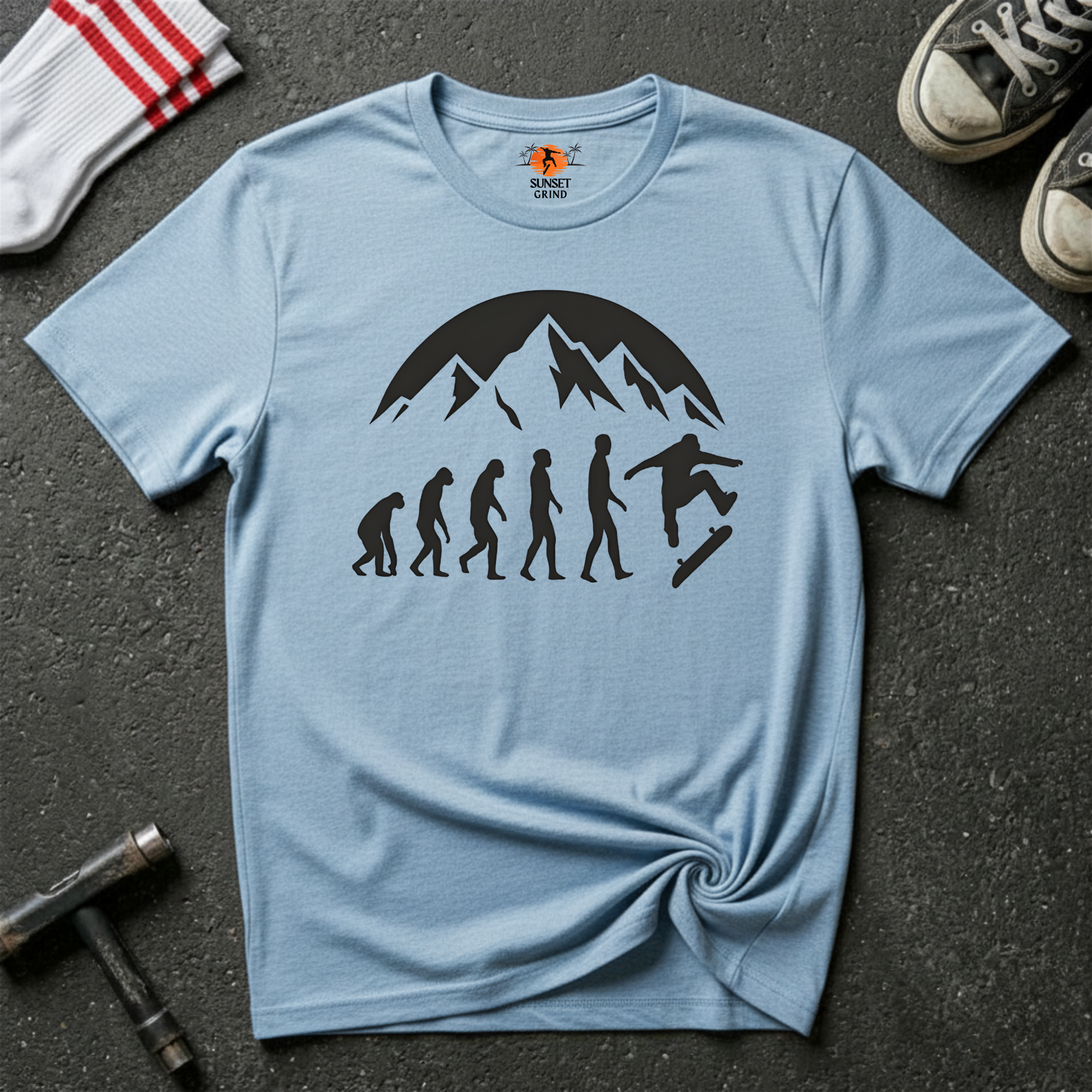 EVOLUTION SKATER T-Shirt