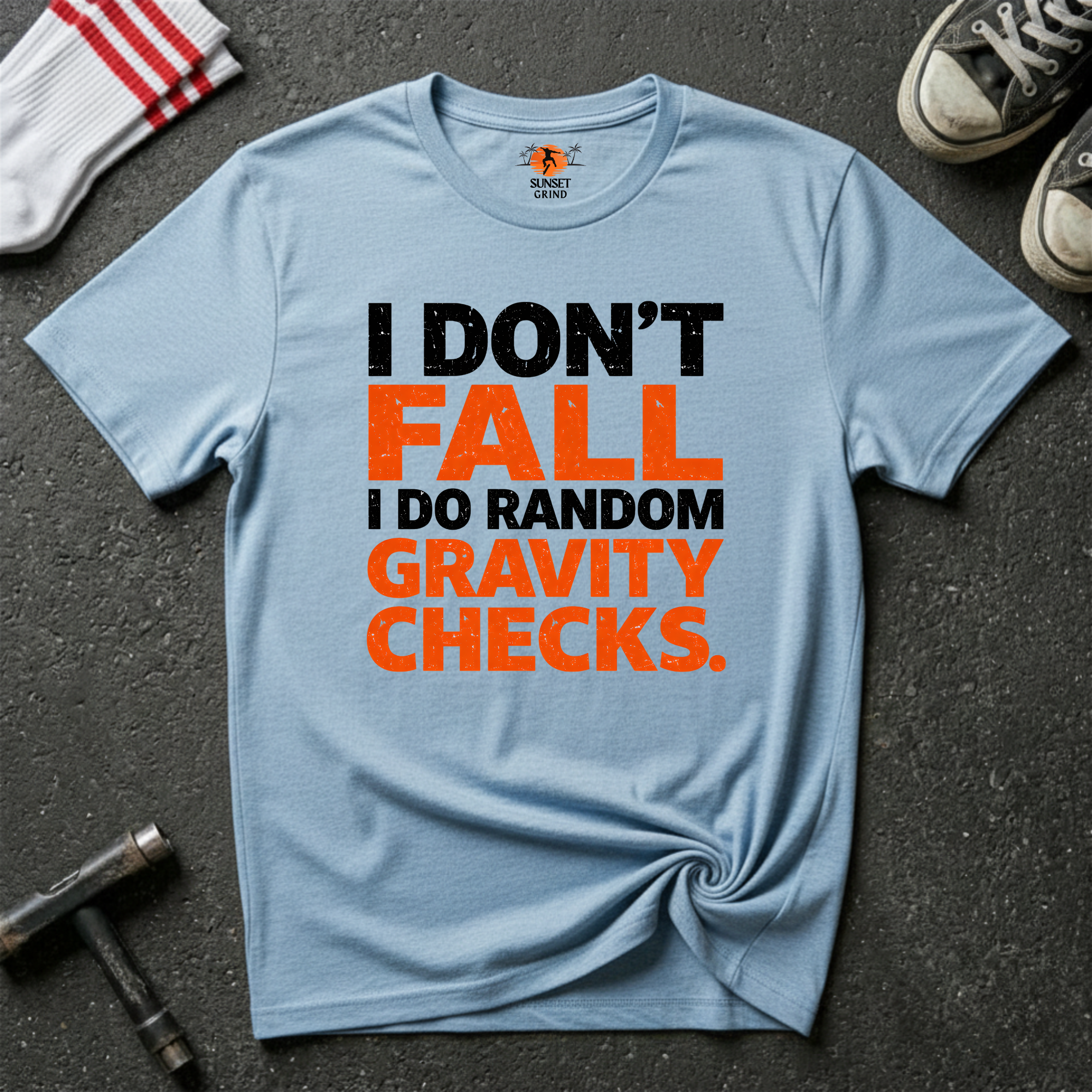 GRAVITY CHECKS T-Shirt