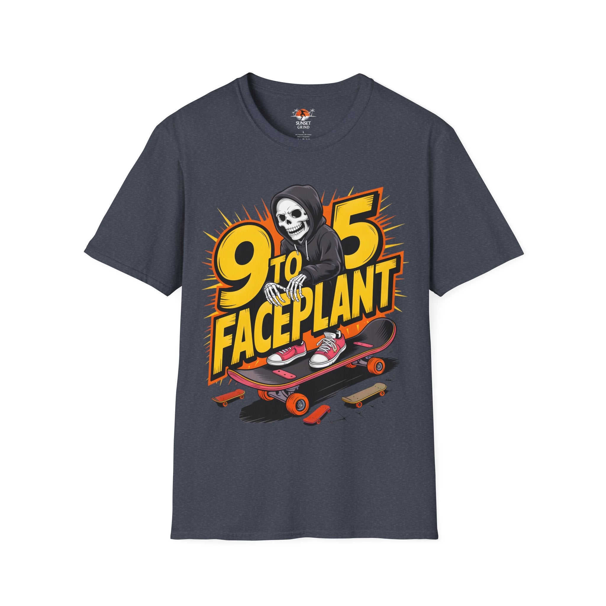 9 TO 5 FACEPLANT T-Shirt