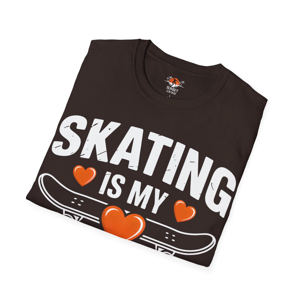 SKATING IS MY CARDIO 2 T-Shirt