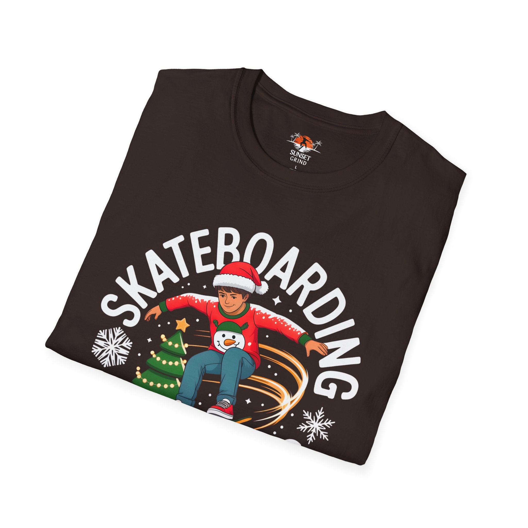 SKATEBOARDING CHRISTMAS T-Shirt