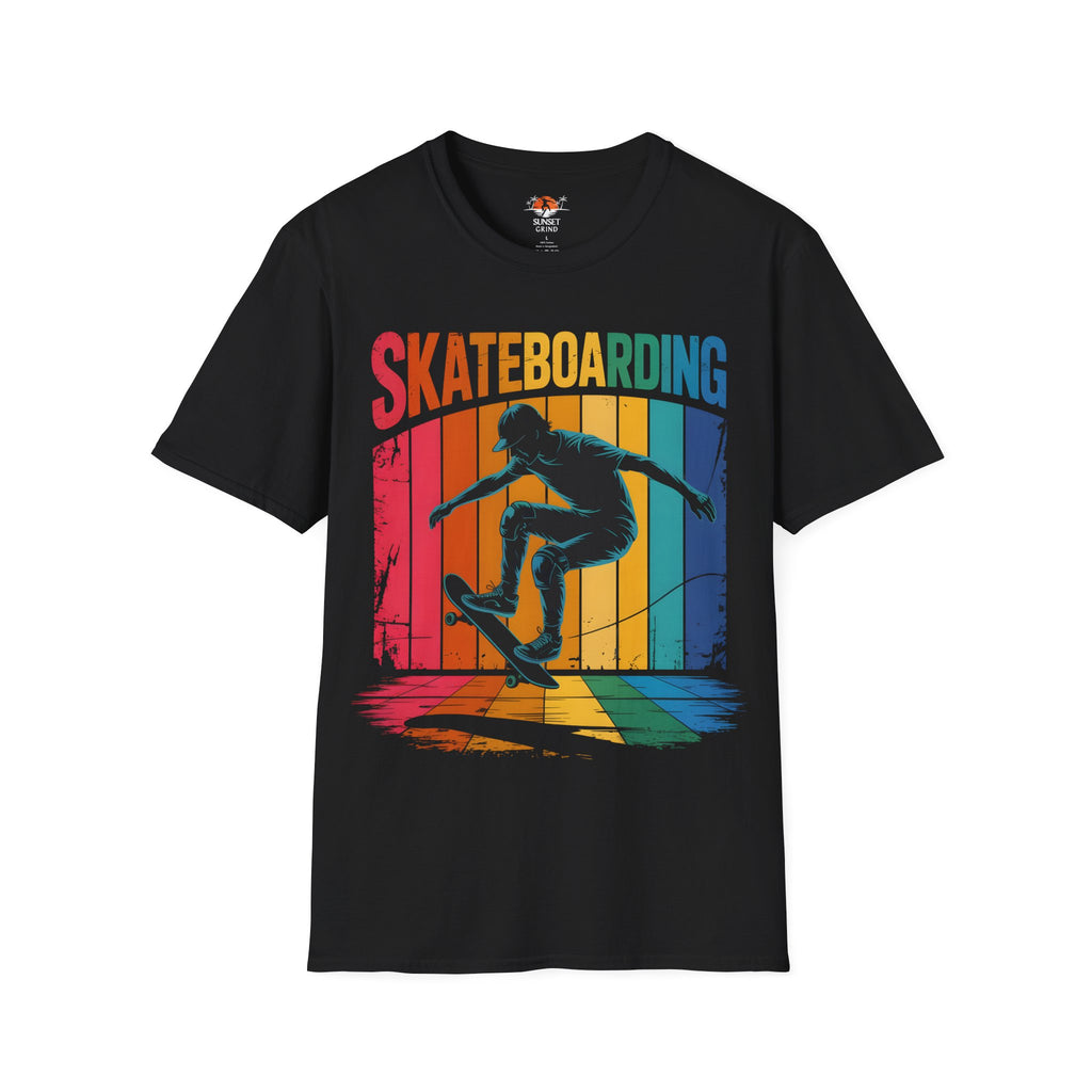 SKATEBOARDING RAINBOW 2 T-Shirt