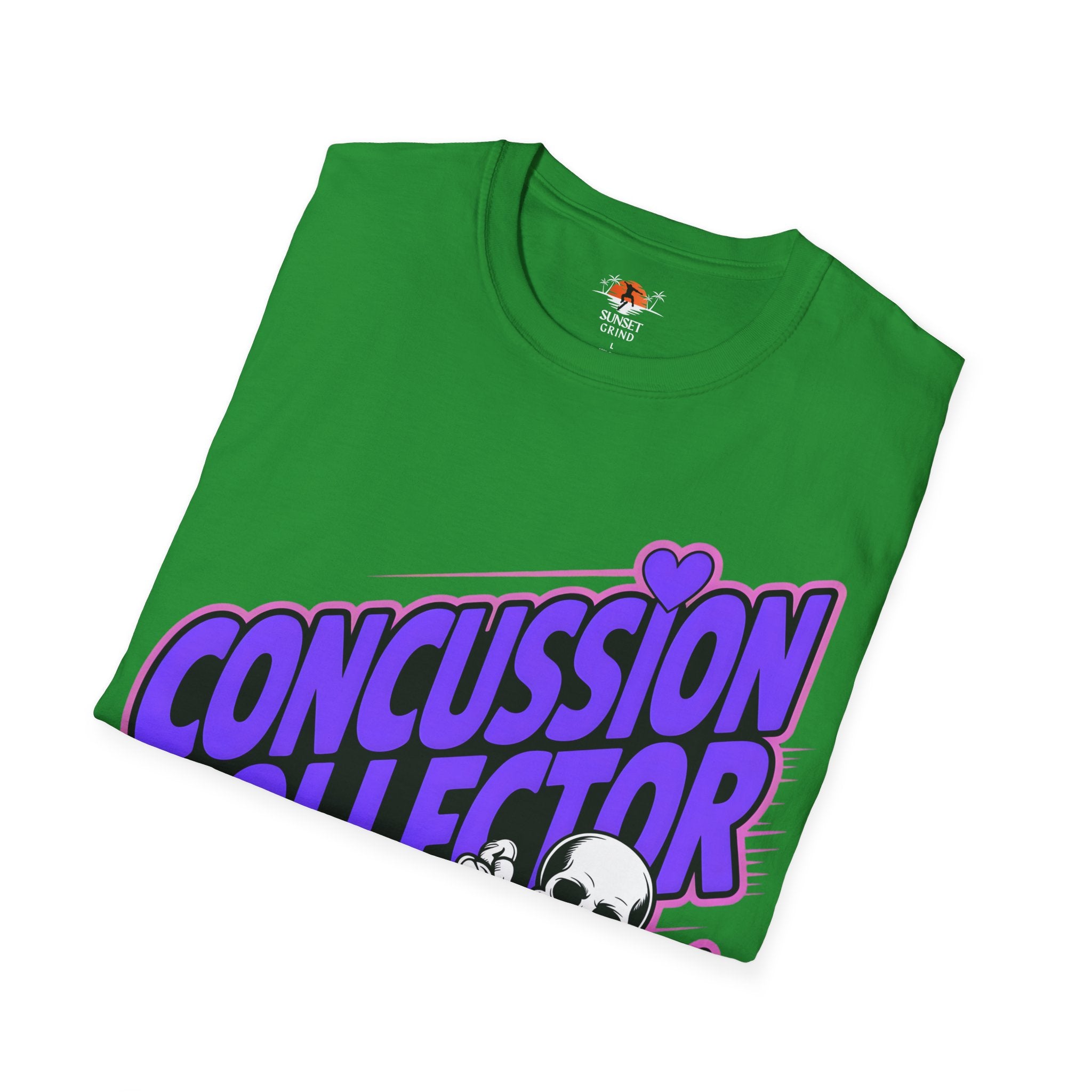 CONCUSSION COLLECTOR PURPLE T-Shirt