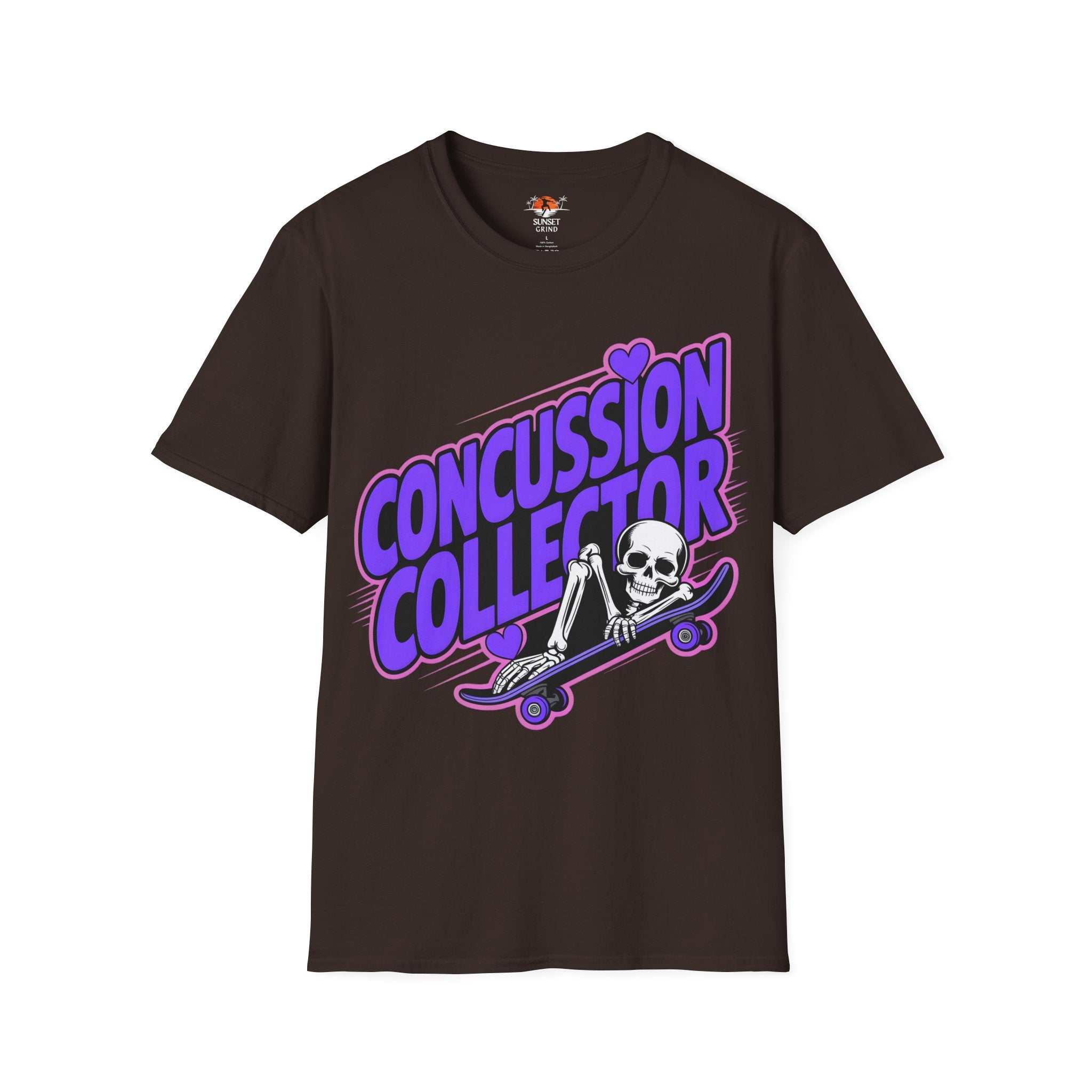 CONCUSSION COLLECTOR PURPLE T-Shirt