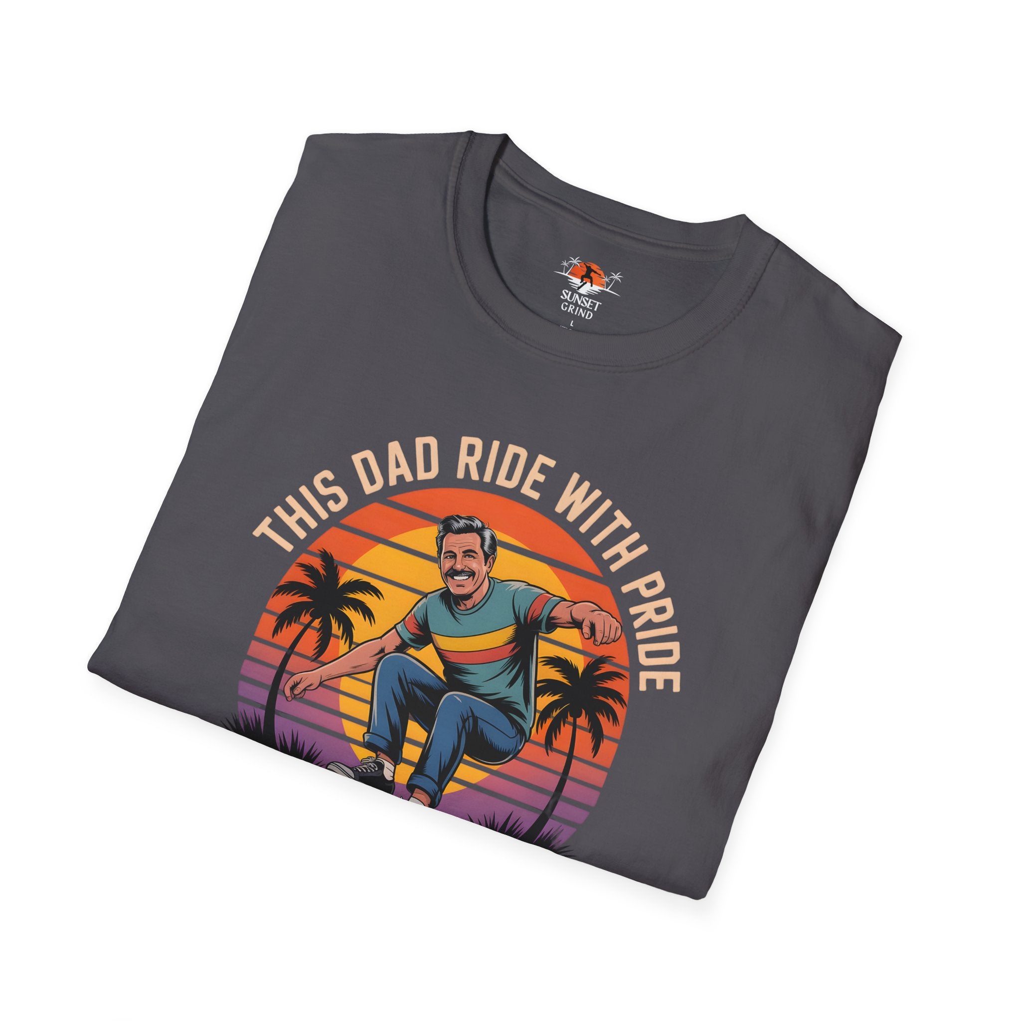 THIS DAD RIDE WITH PRIDE 2 T-Shirt