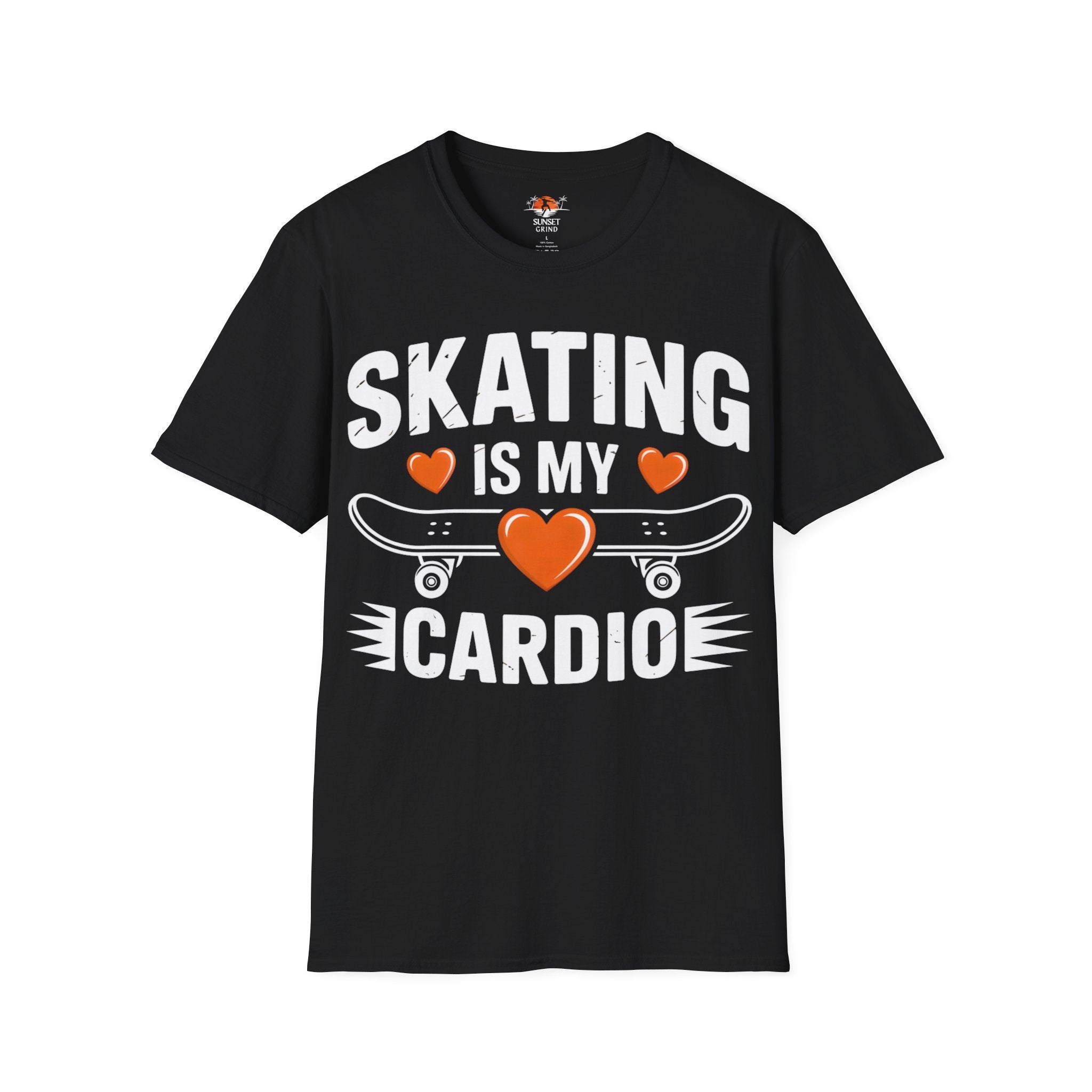 SKATING IS MY CARDIO 2 T-Shirt