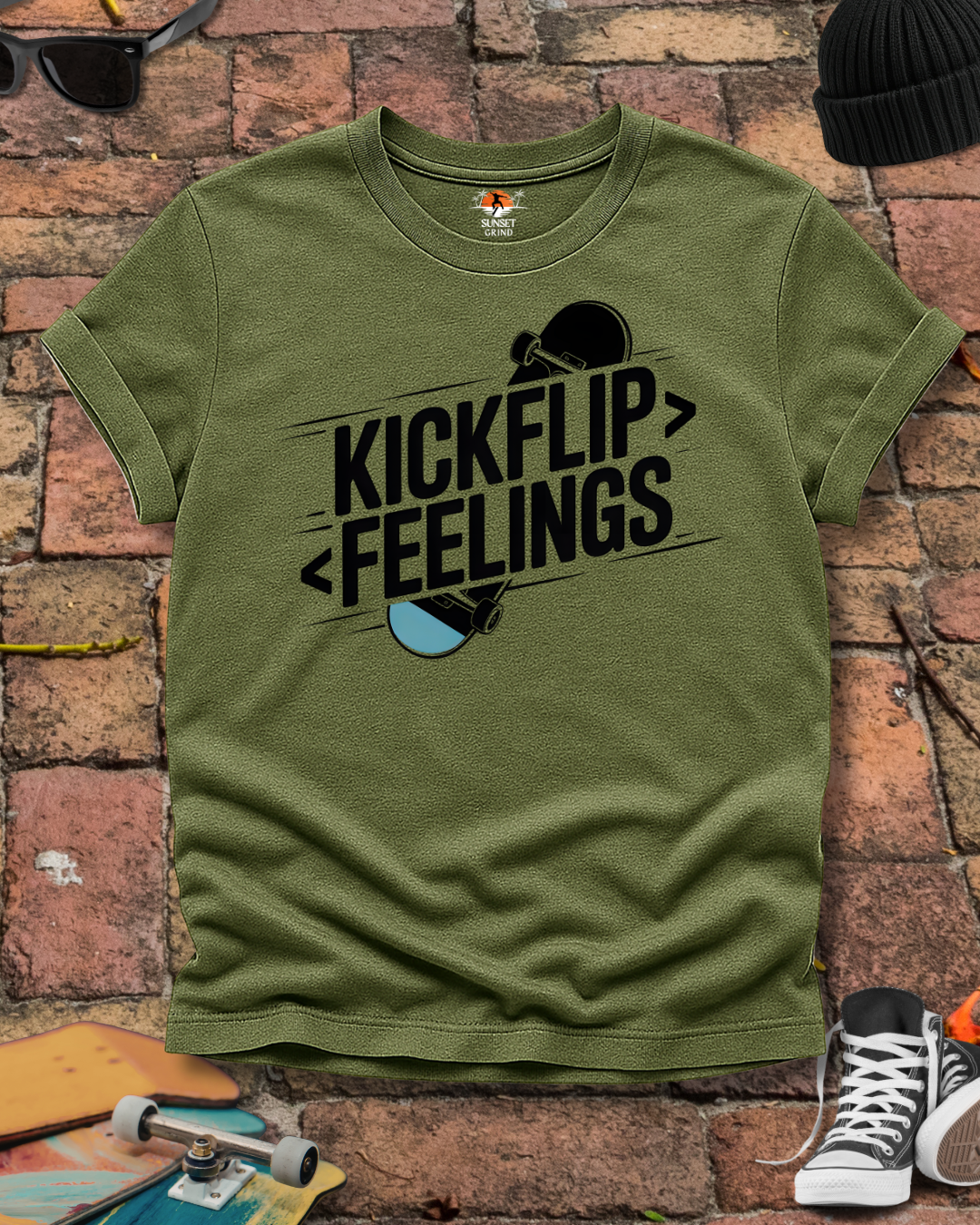 Kickflip Feelings T-Shirt