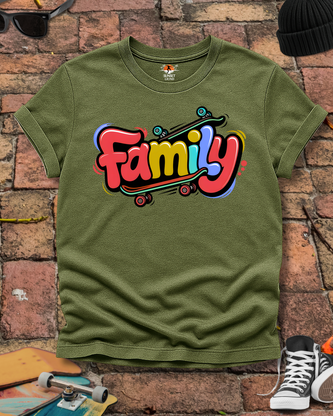 Skater Family T-Shirt