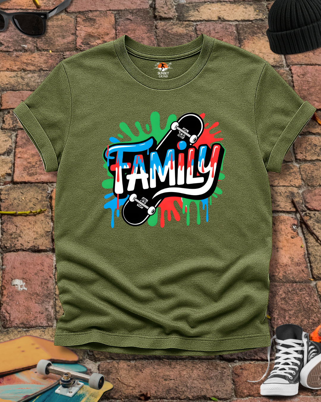 Skater Family 2 T-Shirt