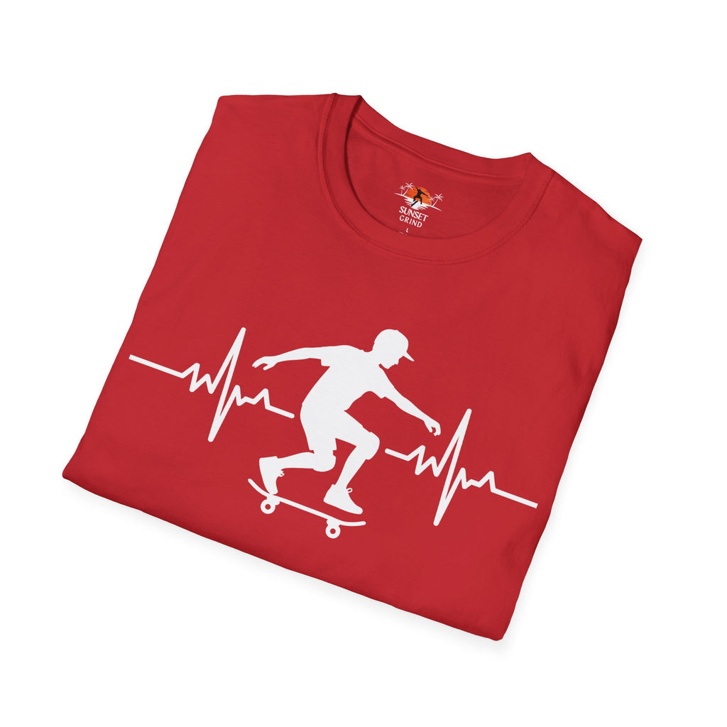 SKATEBOARDING CARDIOGRAM T-Shirt
