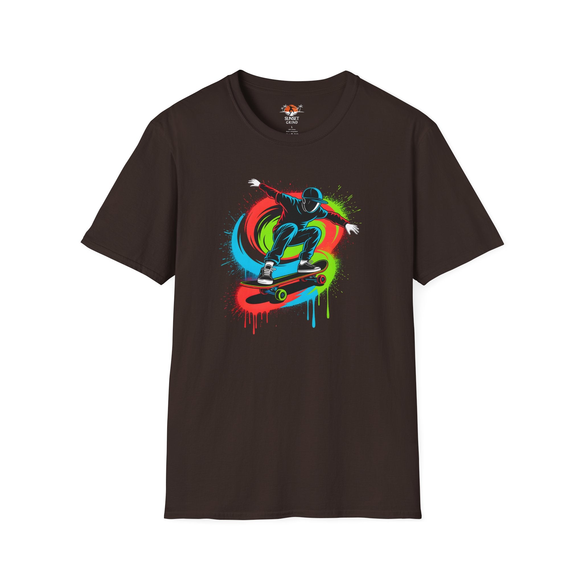 NEON SKATEBOARDER 2 T-Shirt