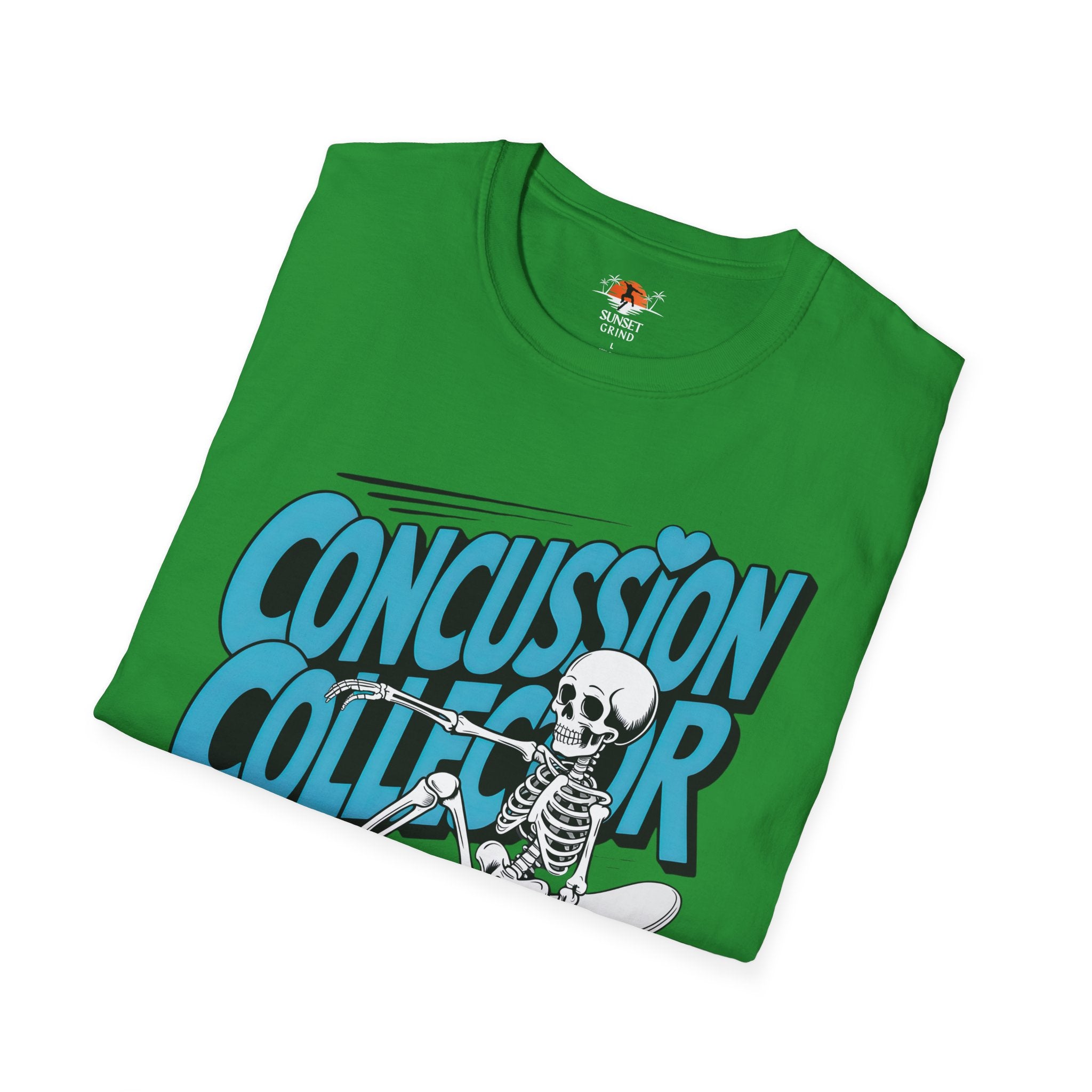 CONCUSSION COLLECTOR TURQUOISE T-Shirt