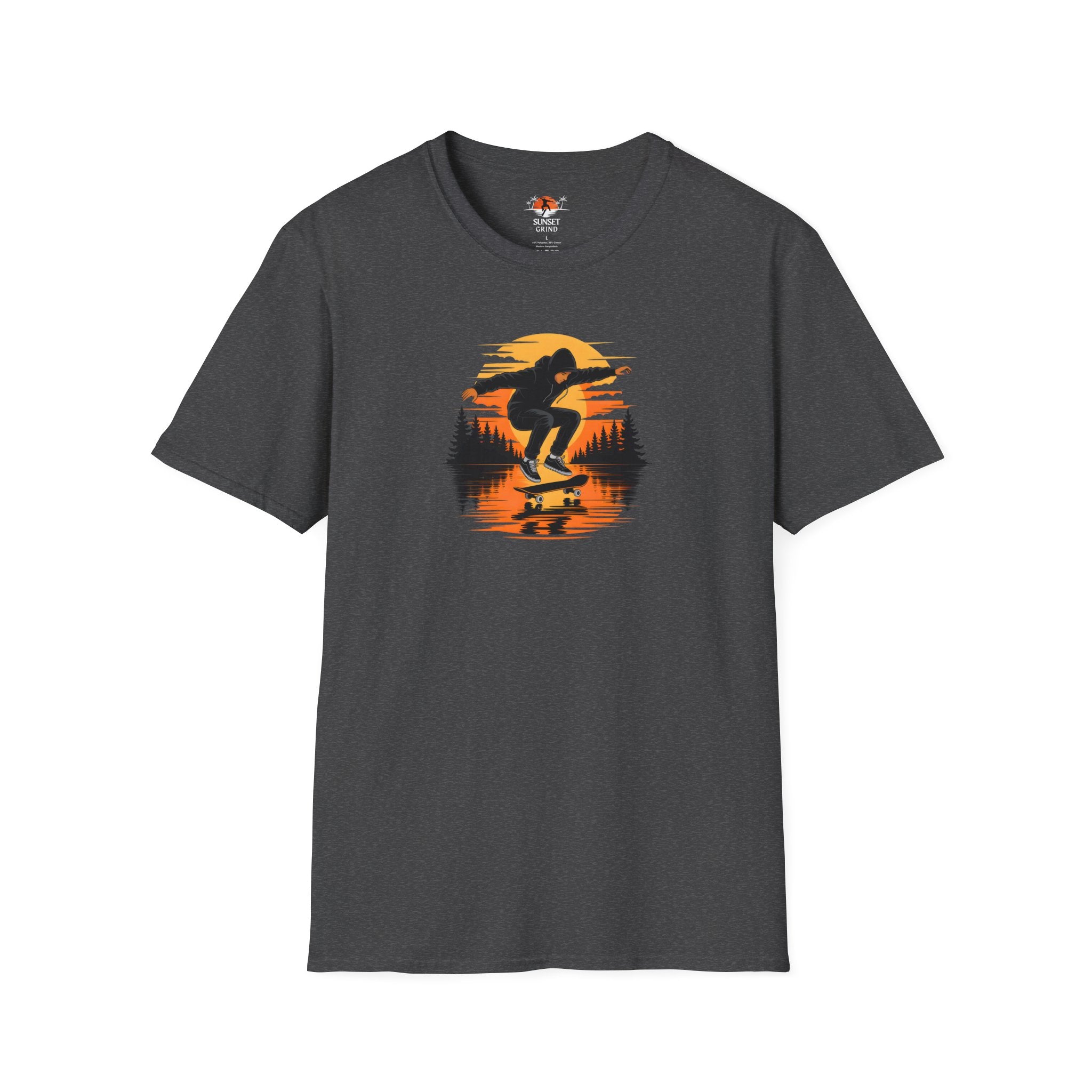 SKATEBOARDING IN SUNSET 2 T-Shirt