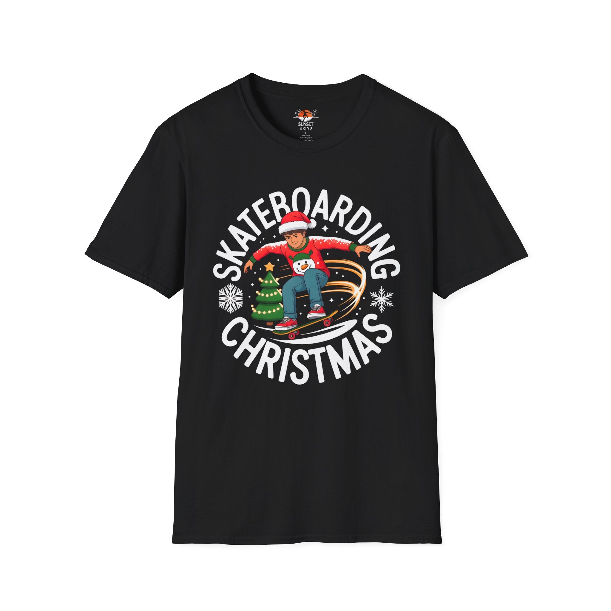 SKATEBOARDING CHRISTMAS T-Shirt