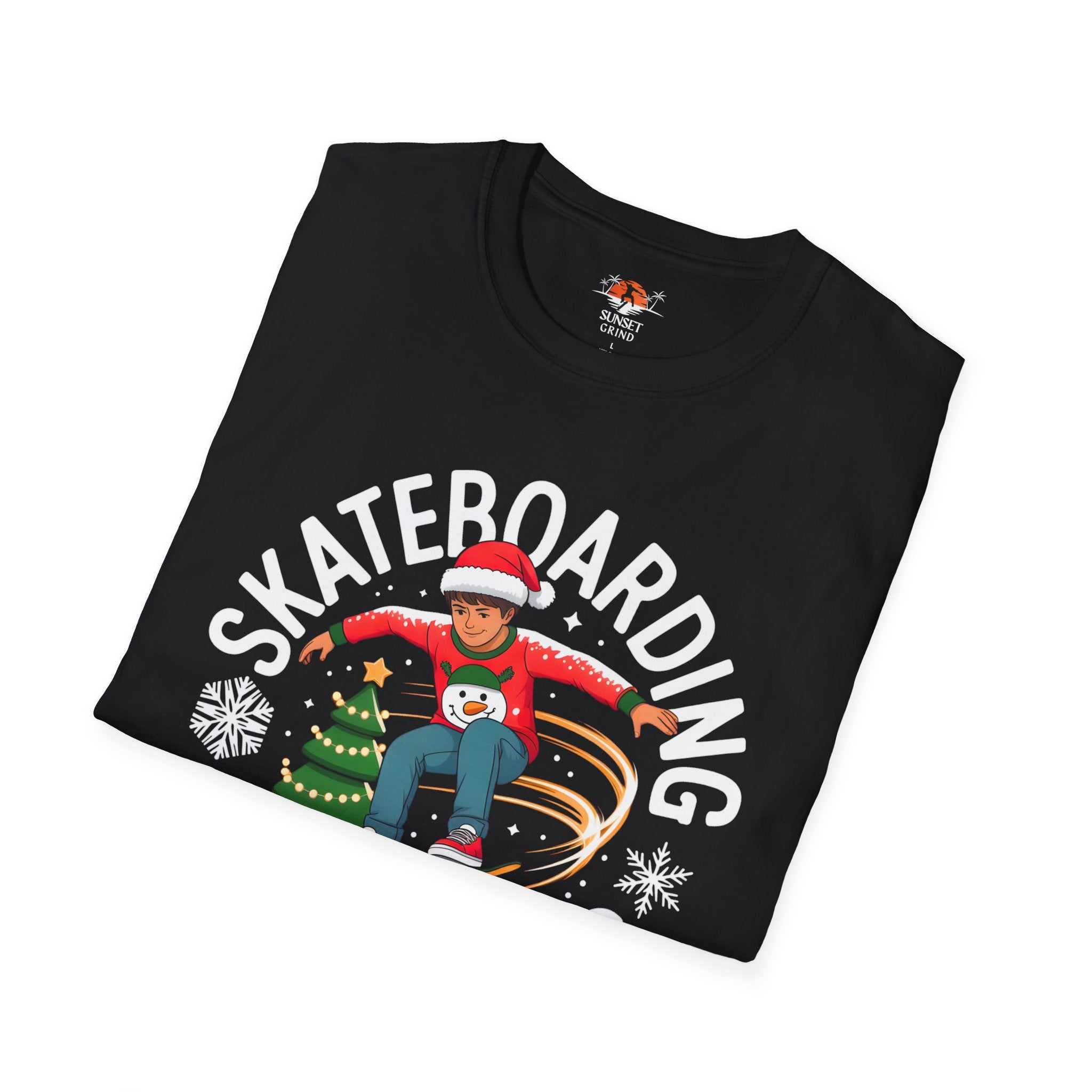 SKATEBOARDING CHRISTMAS T-Shirt