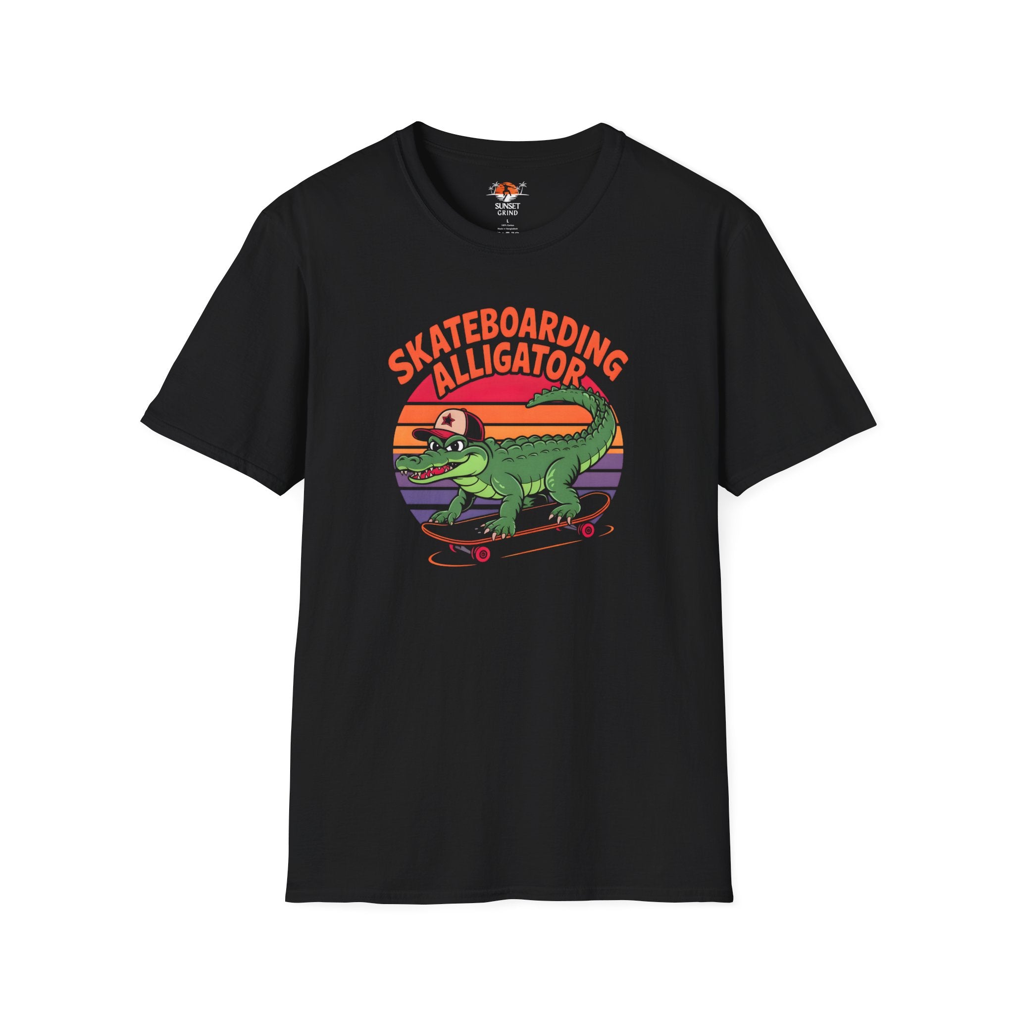 SKATEBOARDING ALLIGATOR T-Shirt