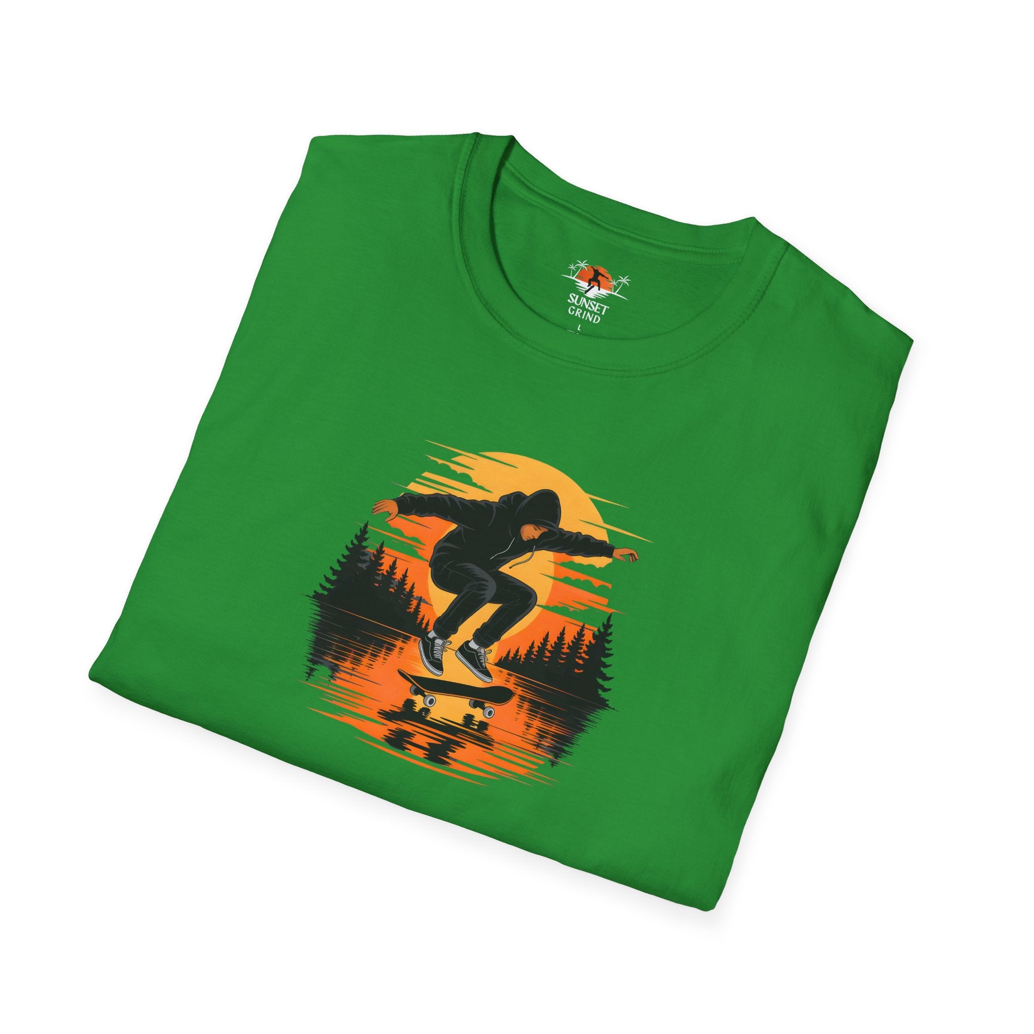 SKATEBOARDING IN SUNSET 2 T-Shirt