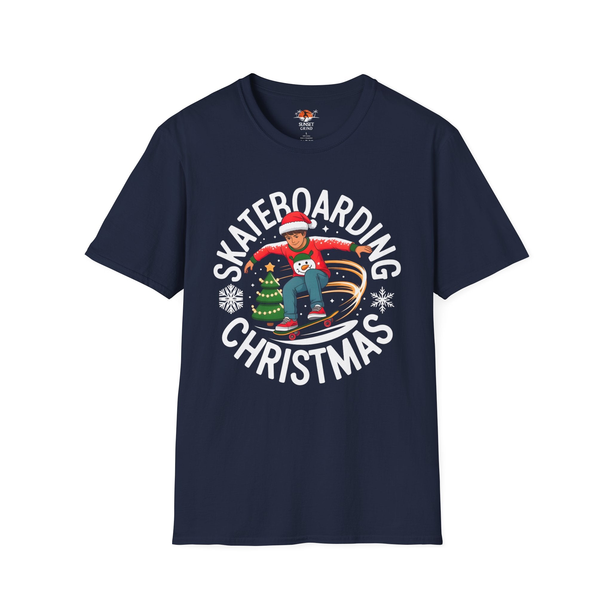 SKATEBOARDING CHRISTMAS T-Shirt