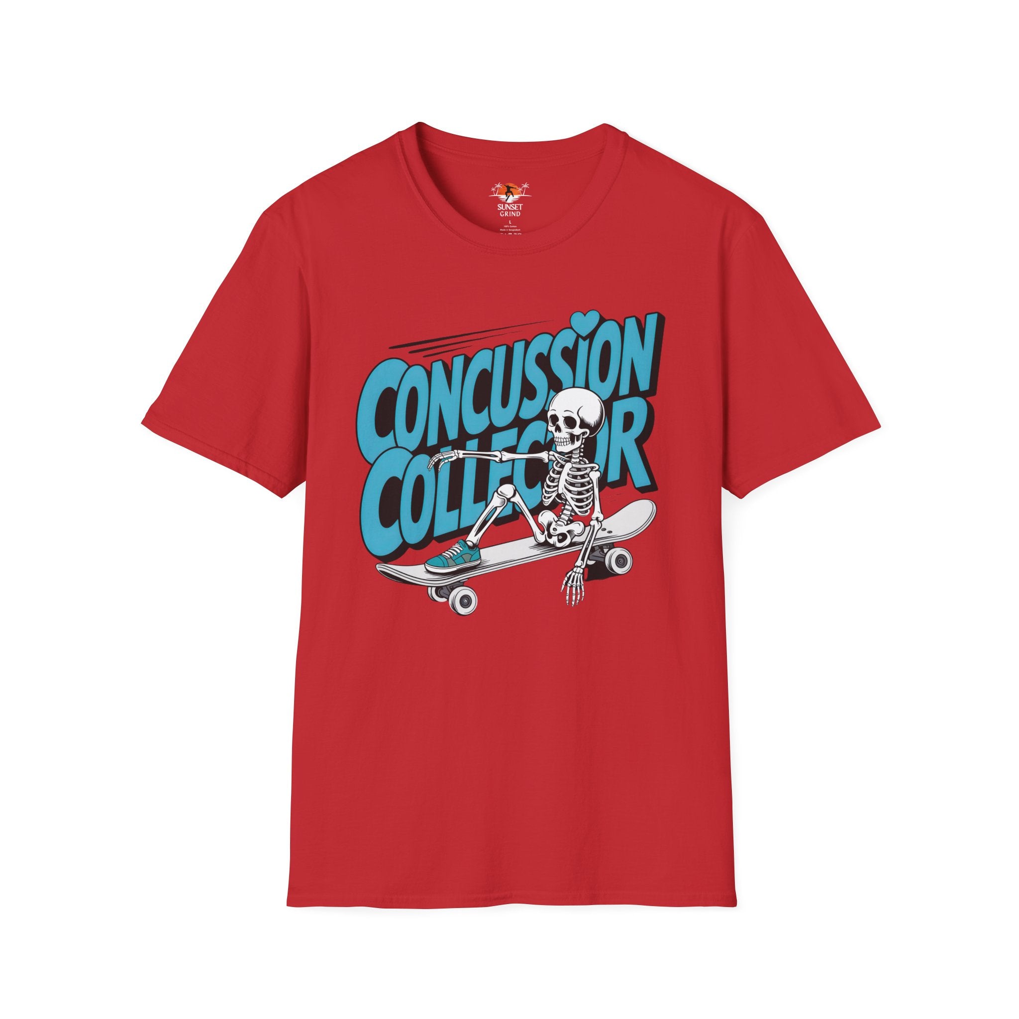 CONCUSSION COLLECTOR TURQUOISE T-Shirt