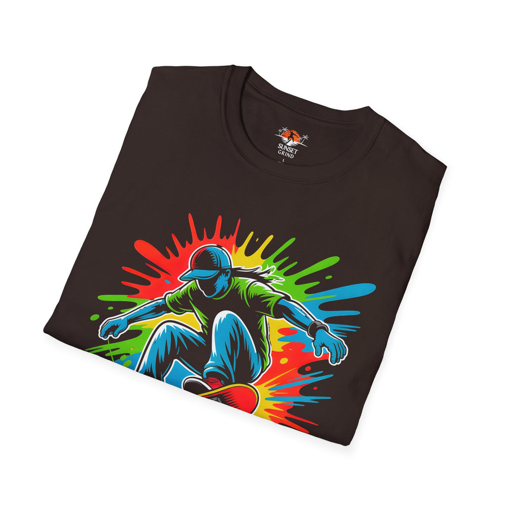 NEON SKATEBOARDER T-Shirt